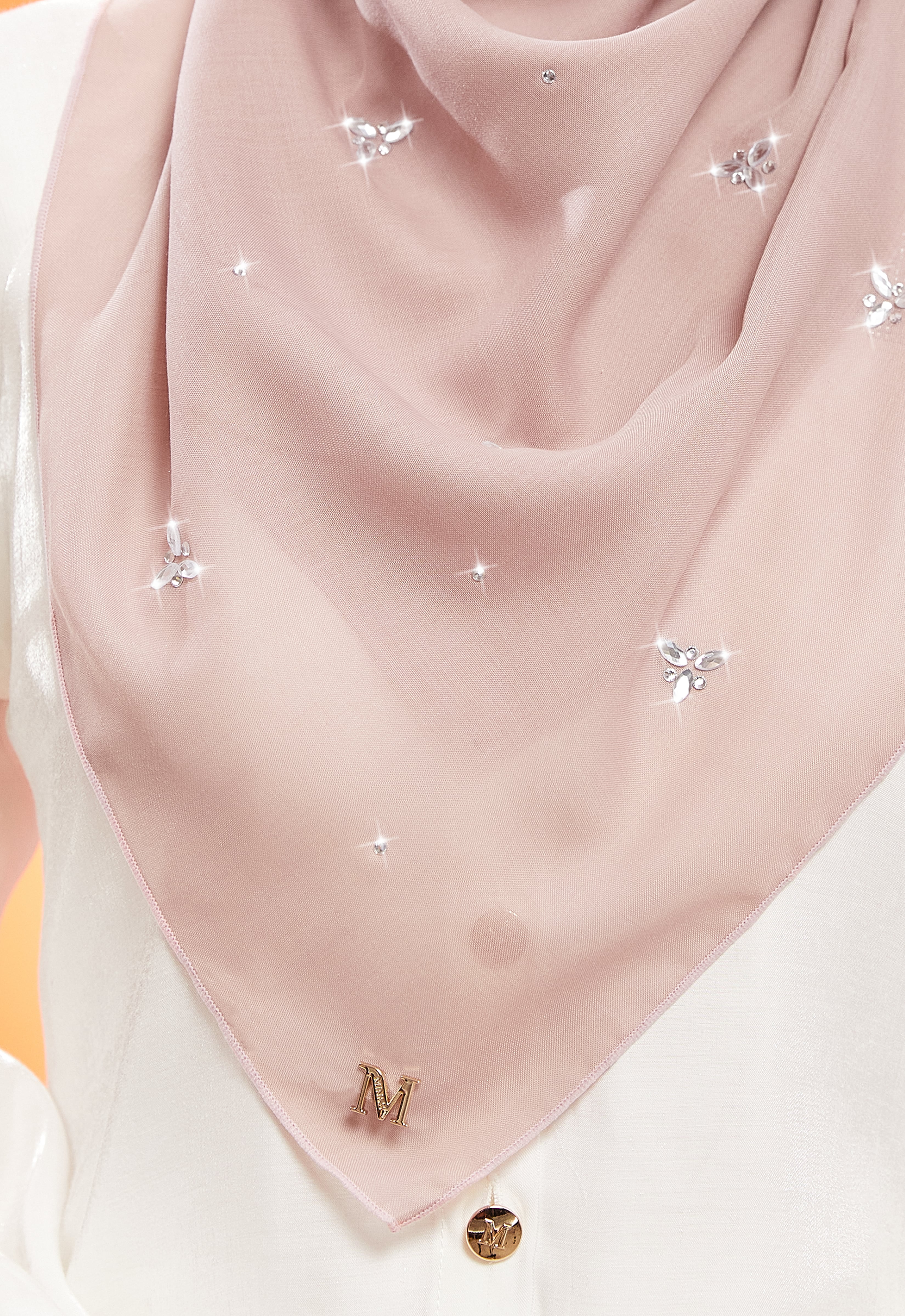 IRIS PLAIN STONE BAWAL - DUSTY PINK