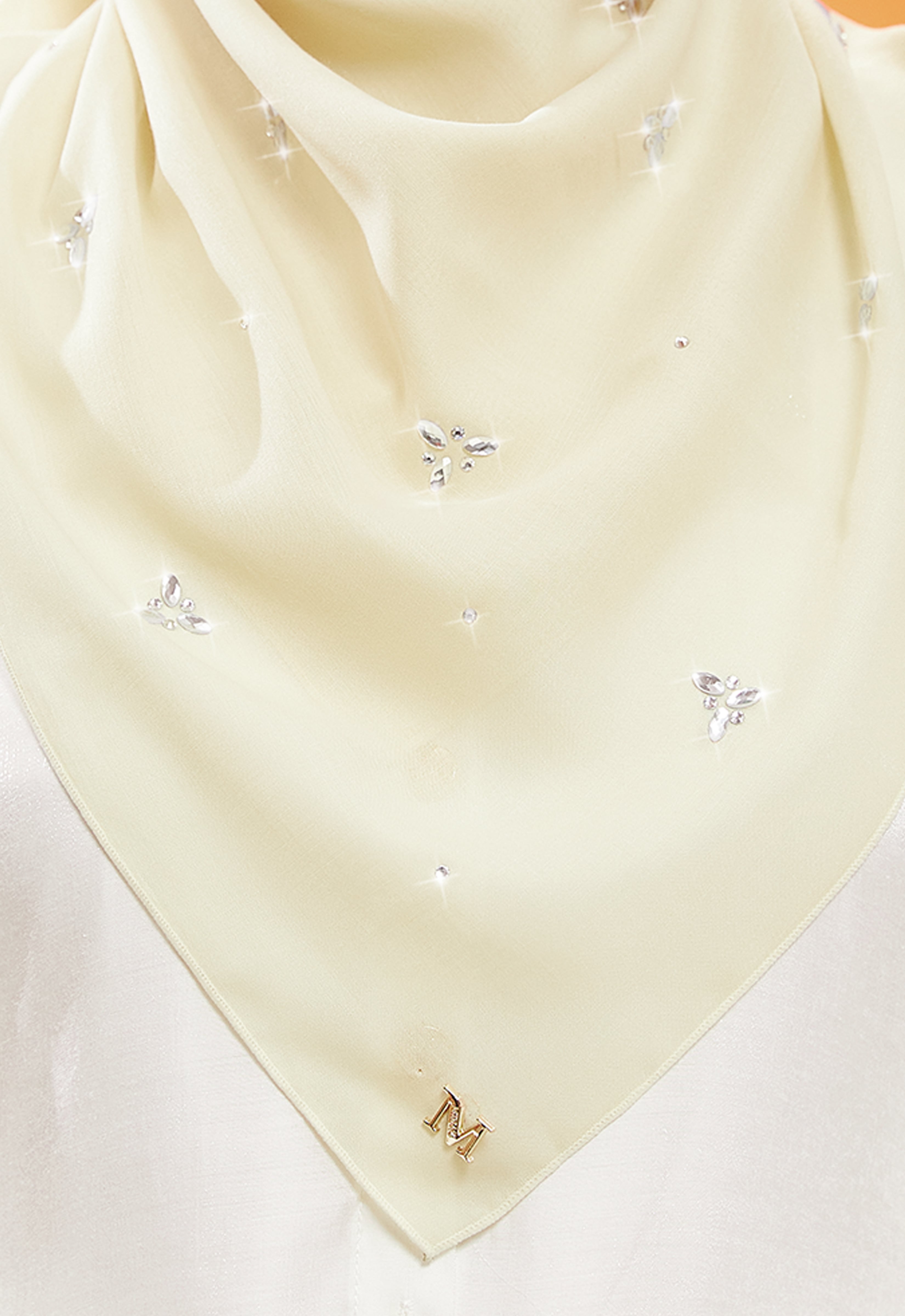 IRIS PLAIN STONE BAWAL - DUSTY YELLOW