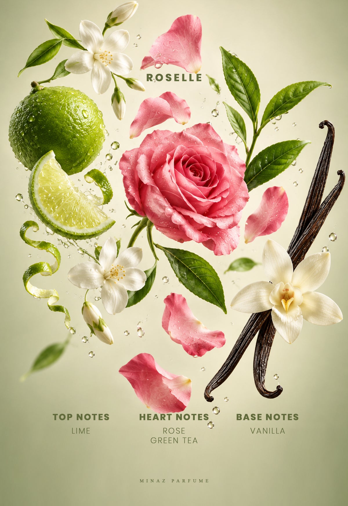 MINAZ | ROSELLE Extrait De Parfume