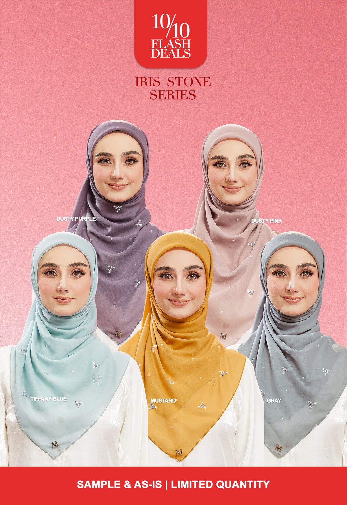 MINAZ HIJAB - IRIS SERIES