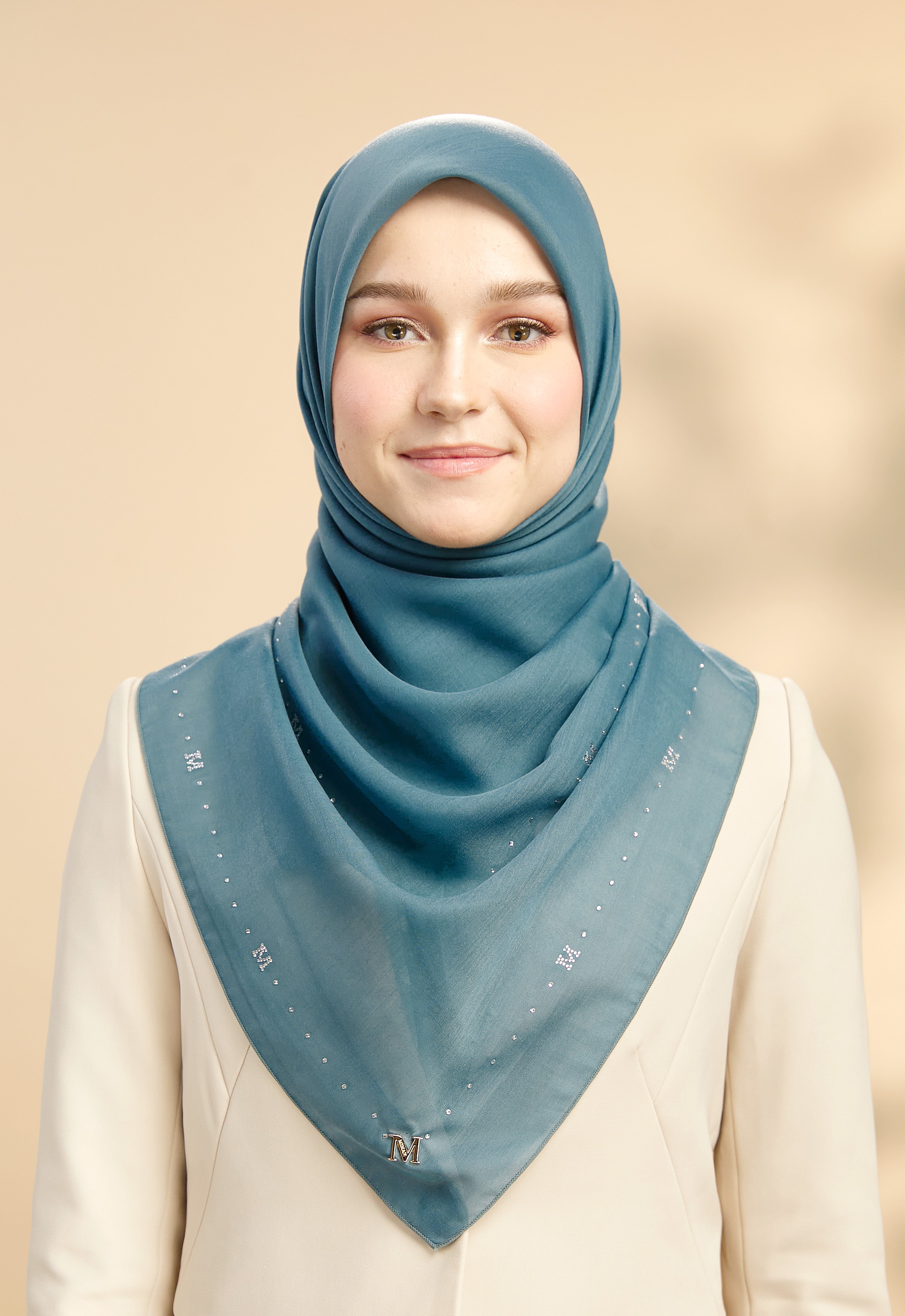 JIWA PLAIN STONE - TEAL BLUE