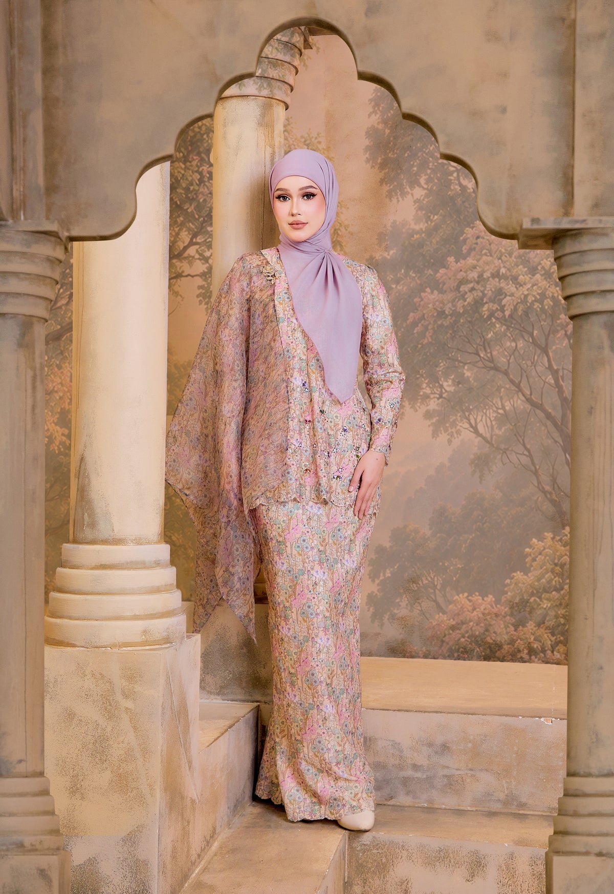 LUXE SERIES |CYNARA KURUNG MODERN  - NUDE