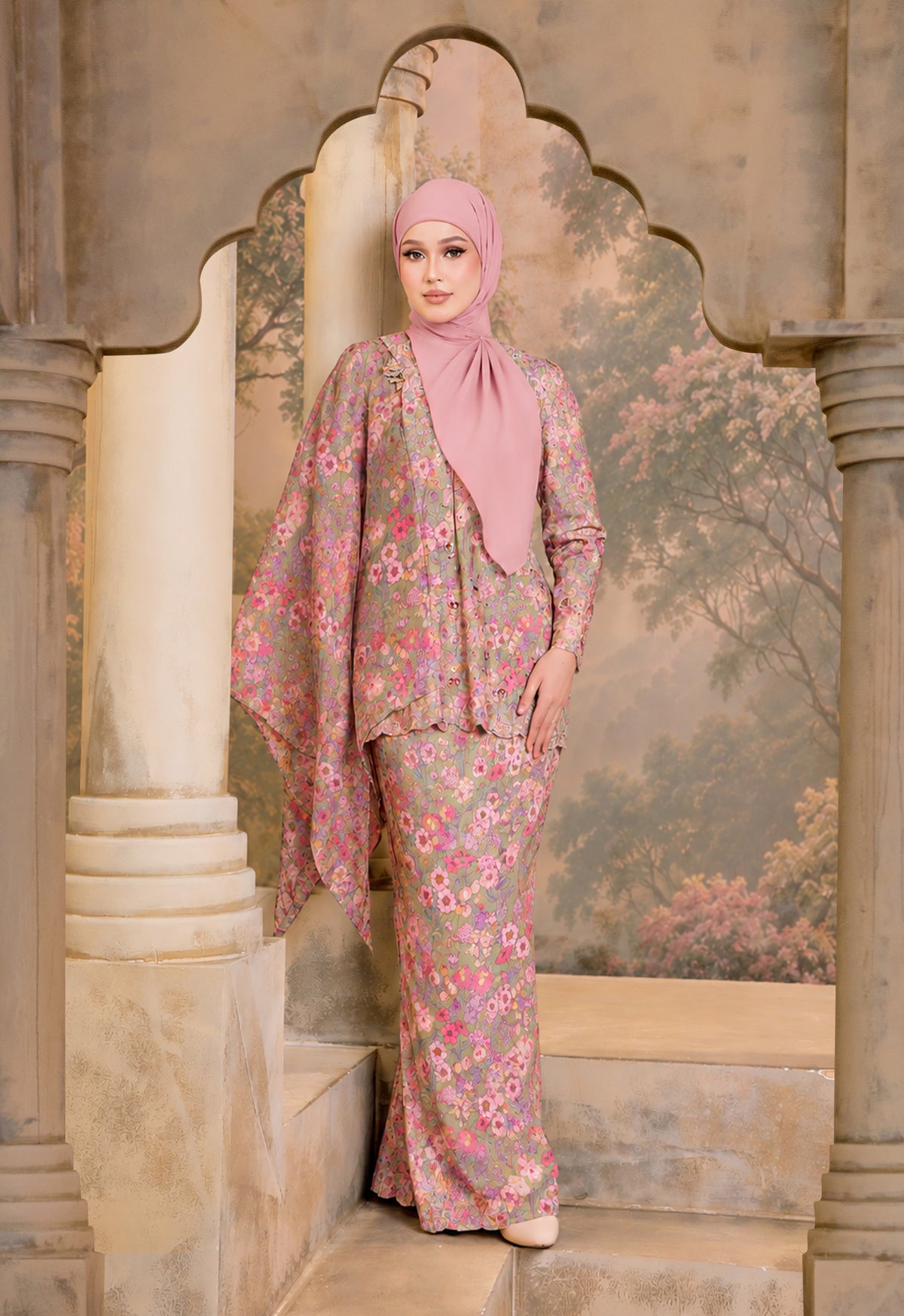 LUXE SERIES |CYNARA KURUNG MODERN  - PINK