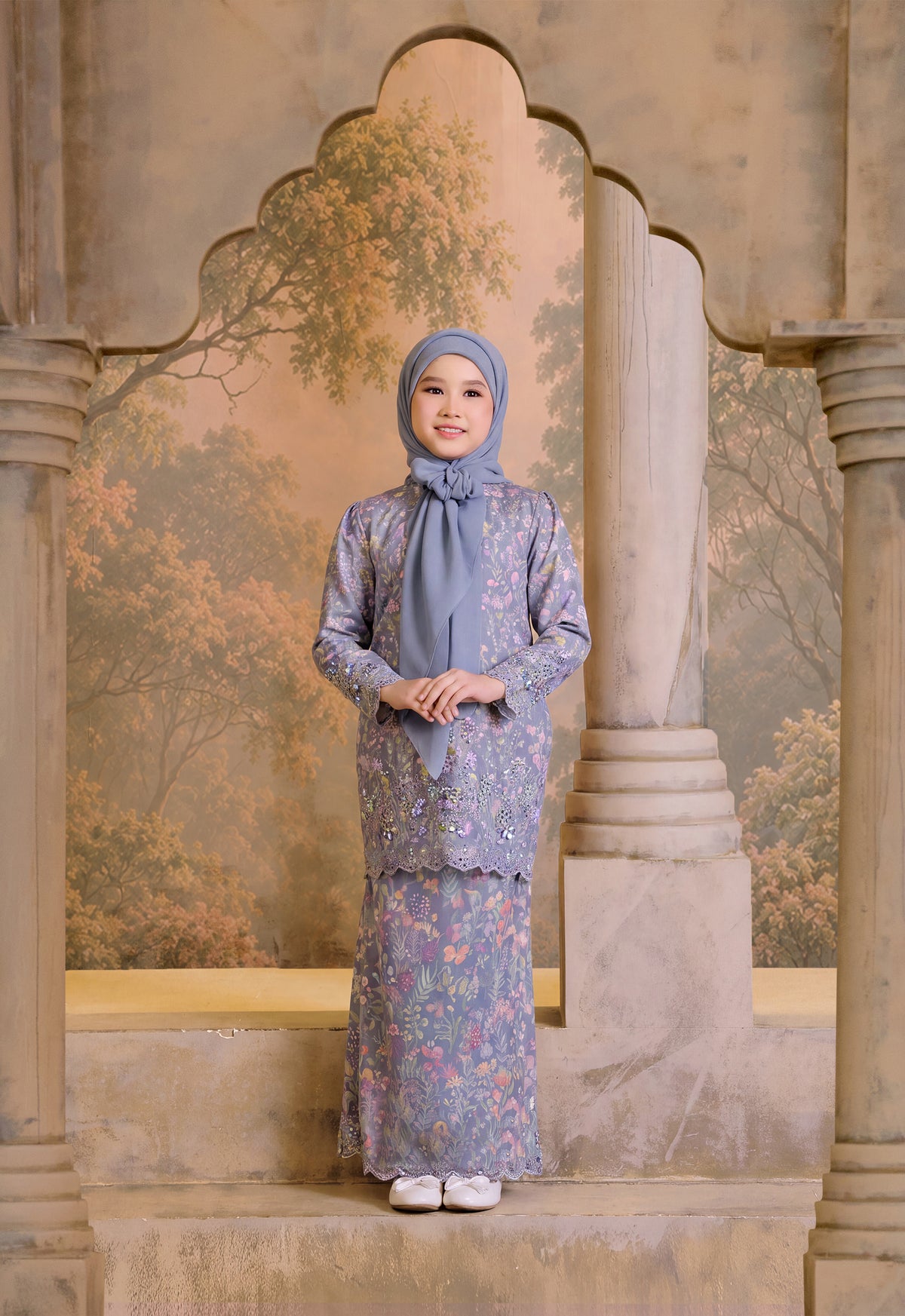 LUXE SERIES | JOANNA KURUNG MODERN KIDS- BLUE GREY