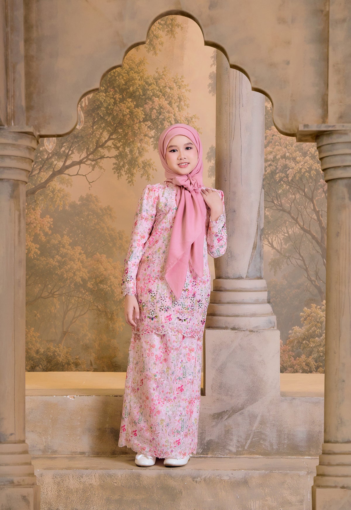 LUXE SERIES | JOANNA KURUNG MODERN KIDS- LIGHT PINK