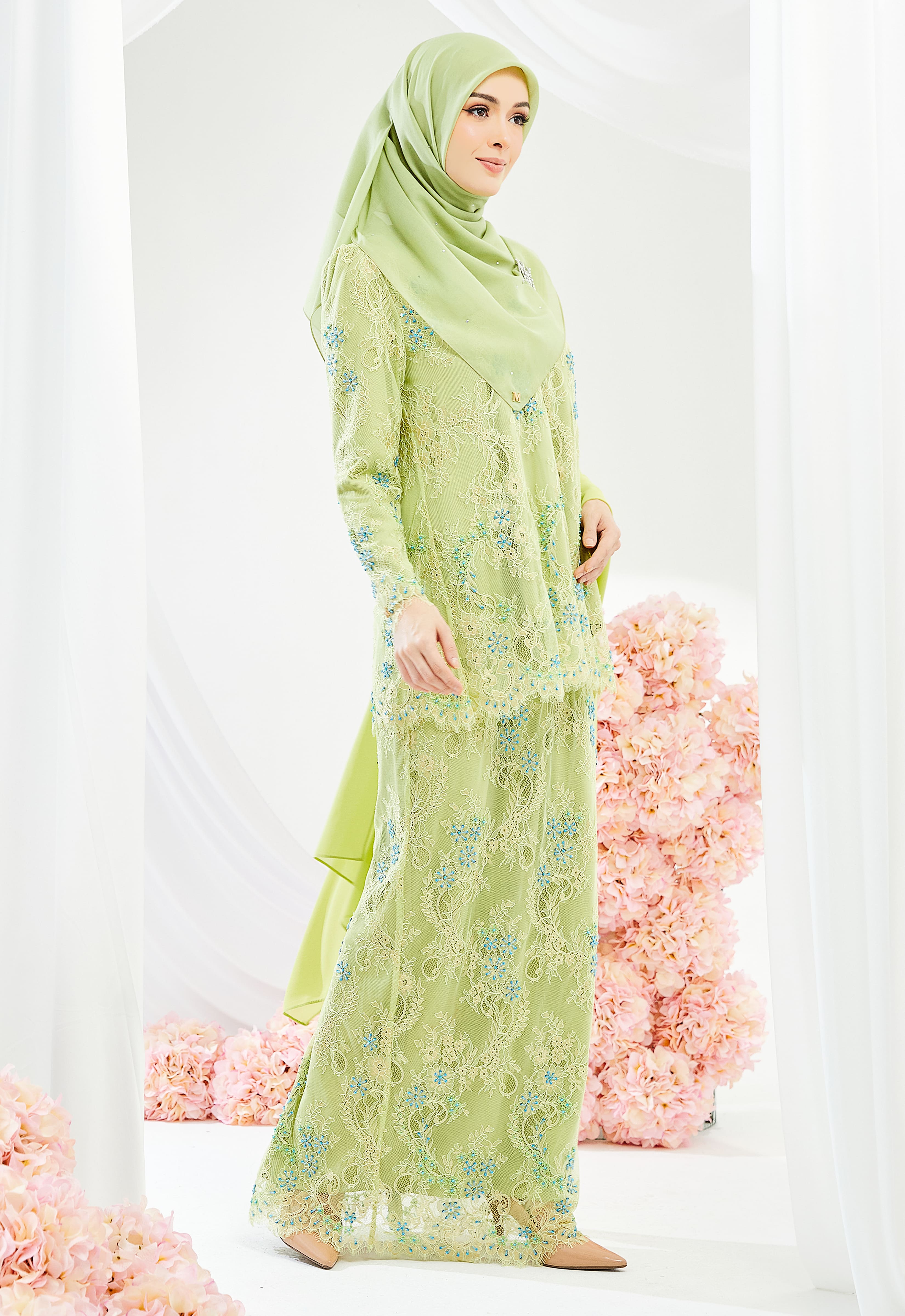 JUWITA CYNARA KURUNG - YELLOW GREEN