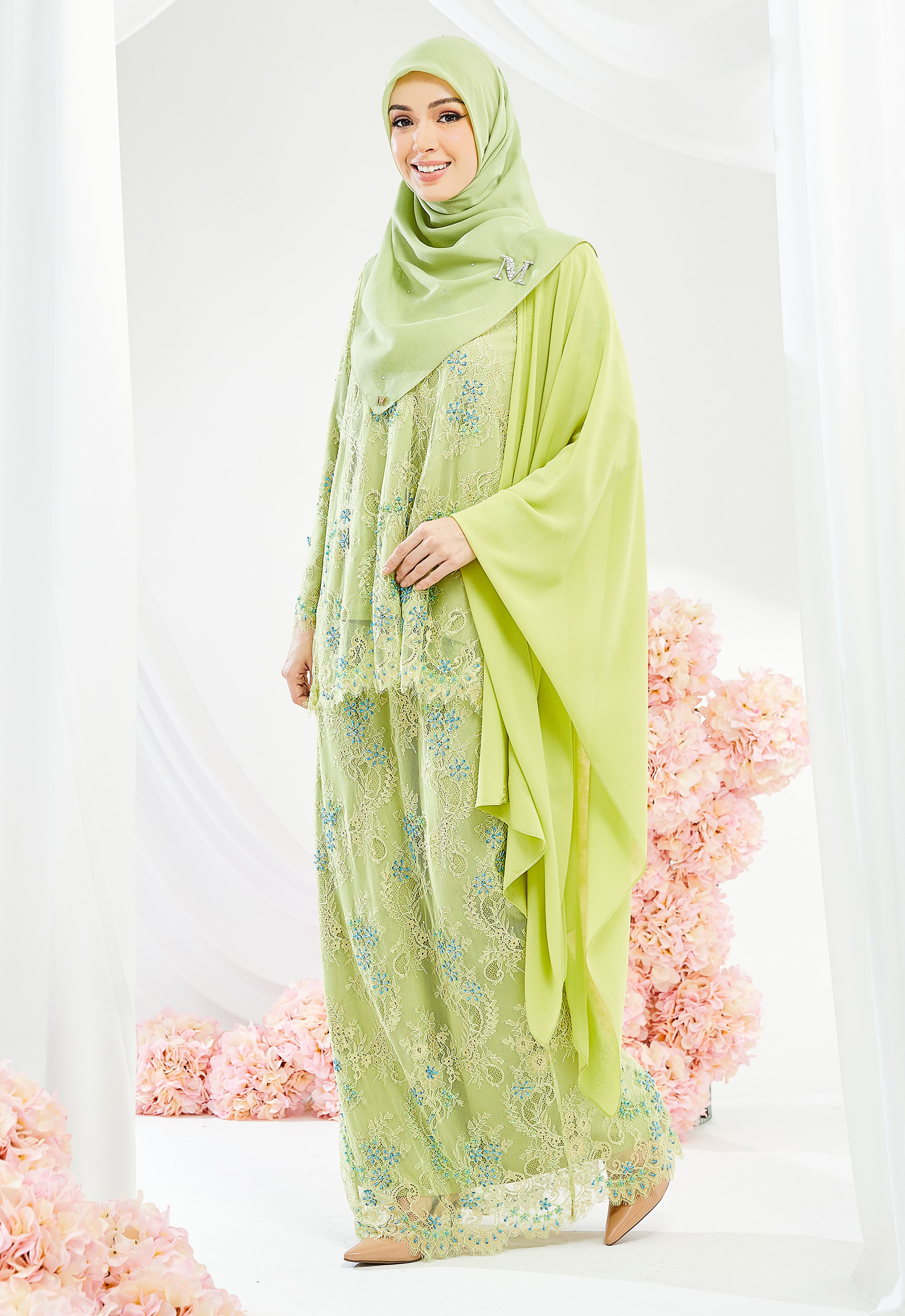 JUWITA CYNARA KURUNG - YELLOW GREEN