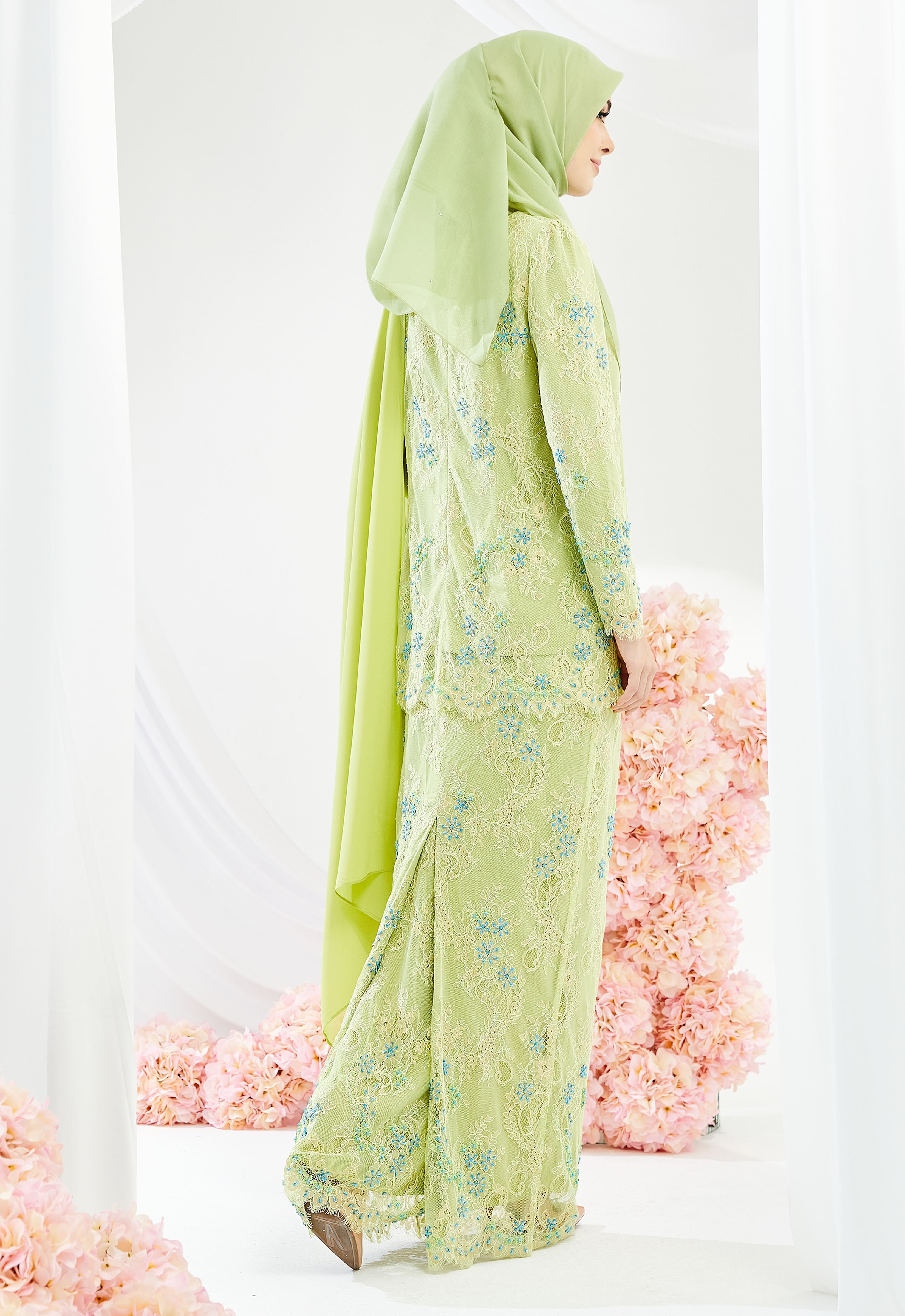 JUWITA CYNARA KURUNG - YELLOW GREEN