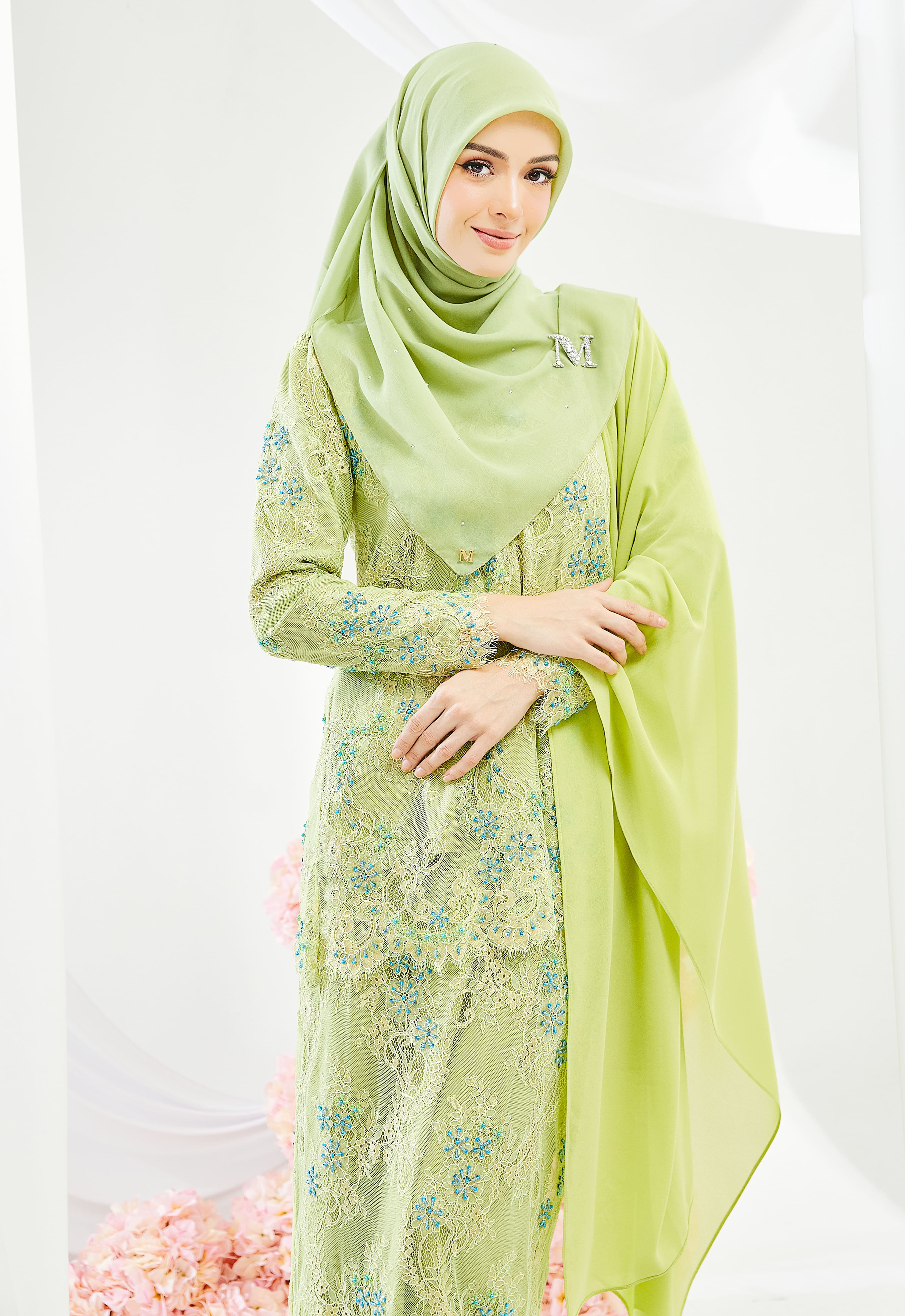 JUWITA CYNARA KURUNG - YELLOW GREEN