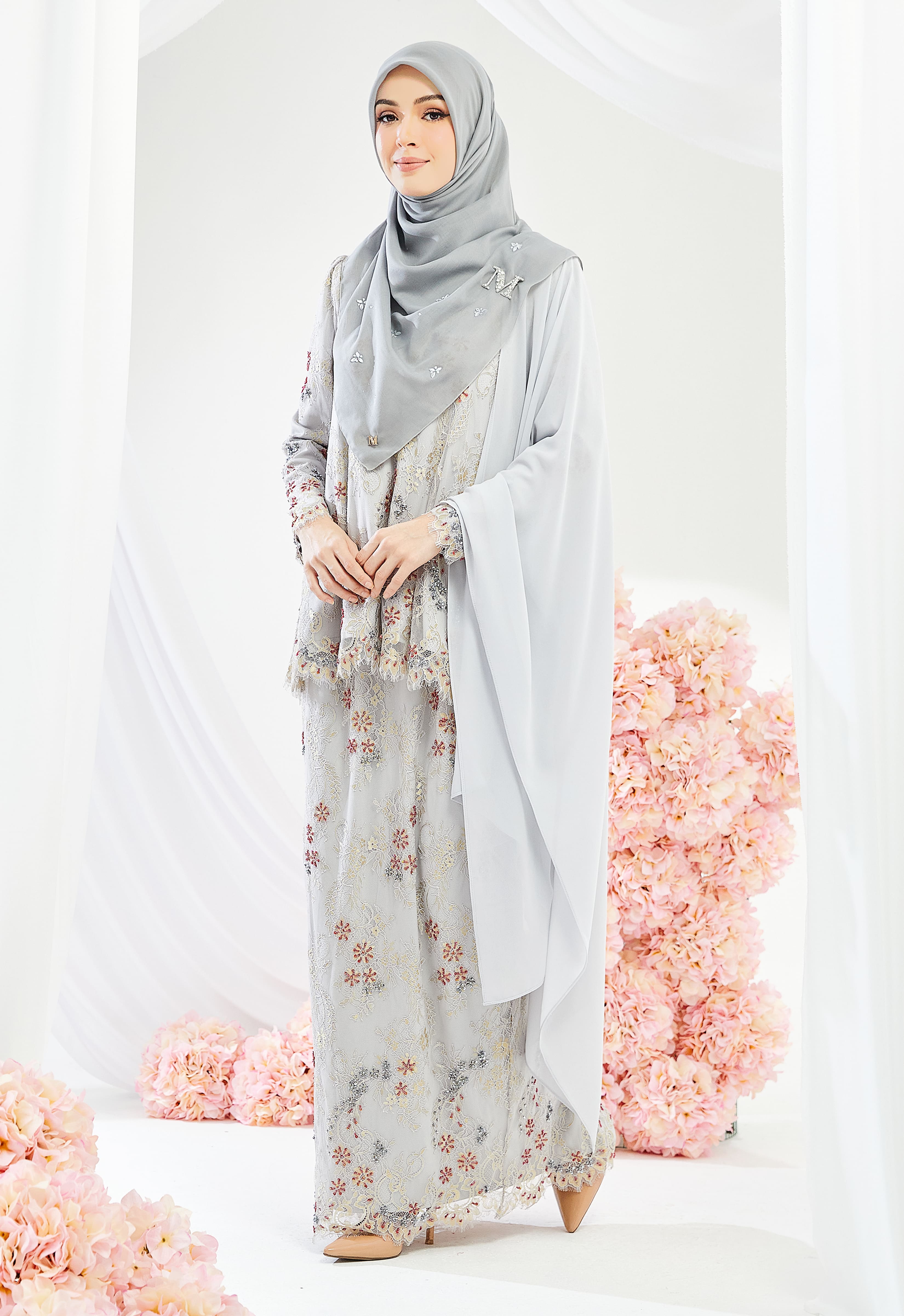 JUWITA CYNARA KURUNG - SILVER GRAY