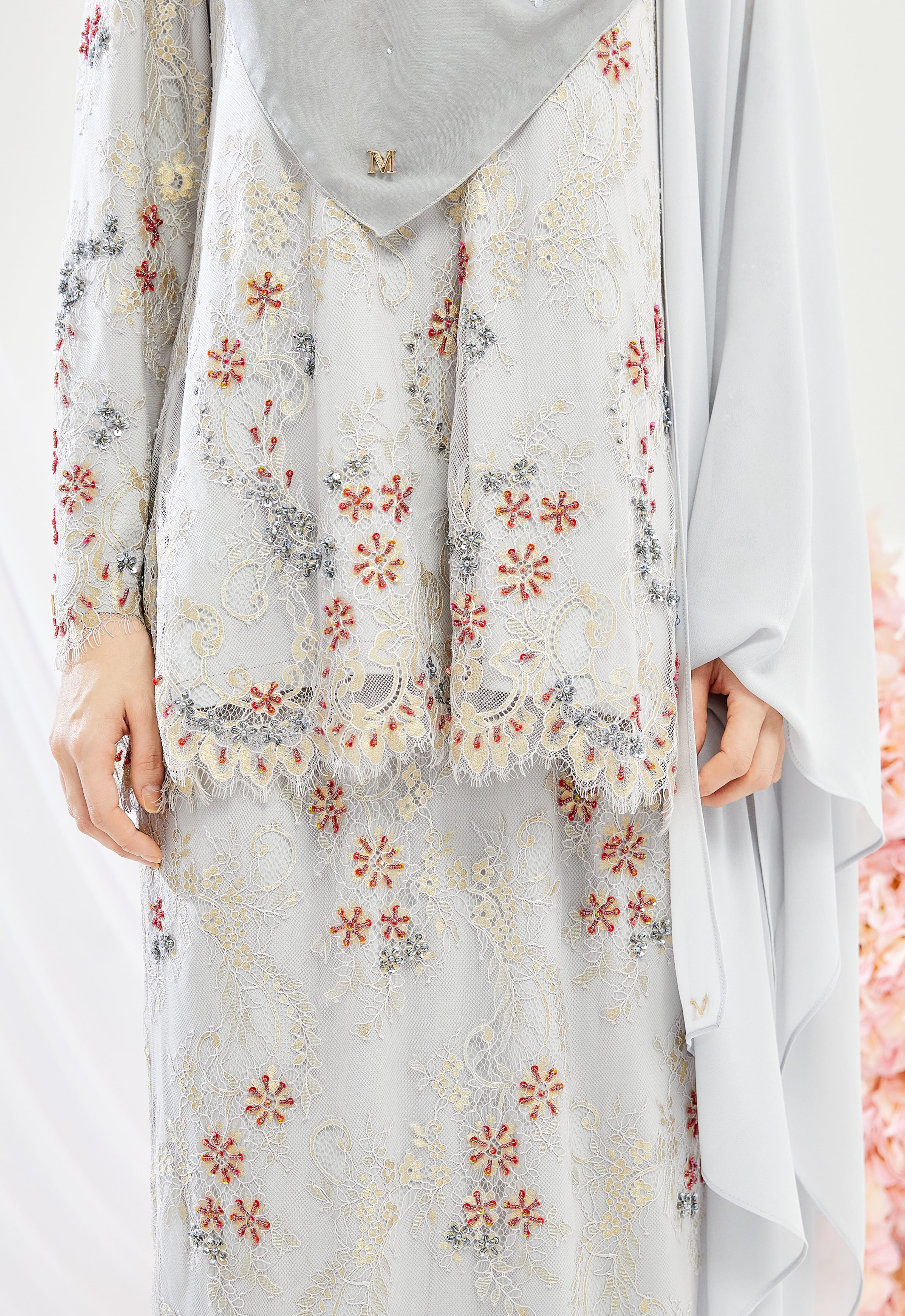 JUWITA CYNARA KURUNG - SILVER GRAY