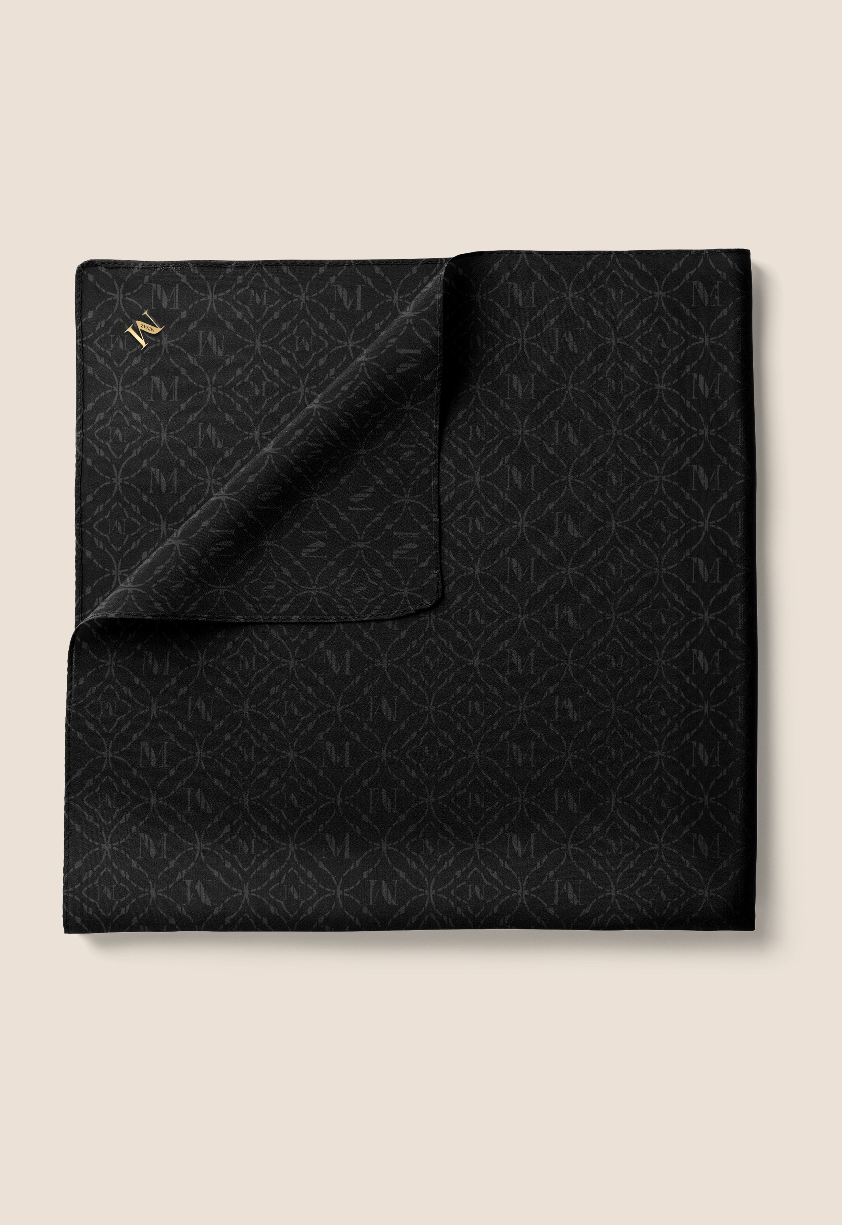 RHEA PLAIN JACQUARD - BLACK