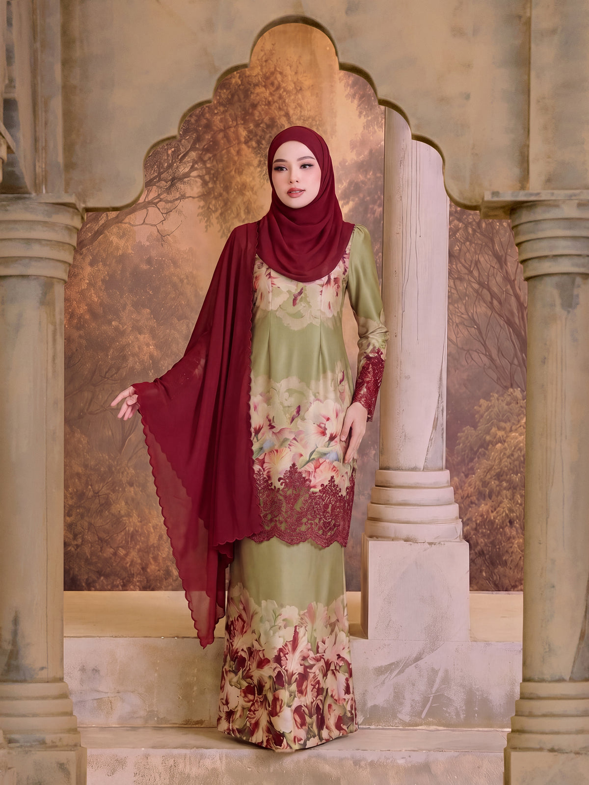 KESUMA SERIES | KESUMA KURUNG MODERN - OLIVE