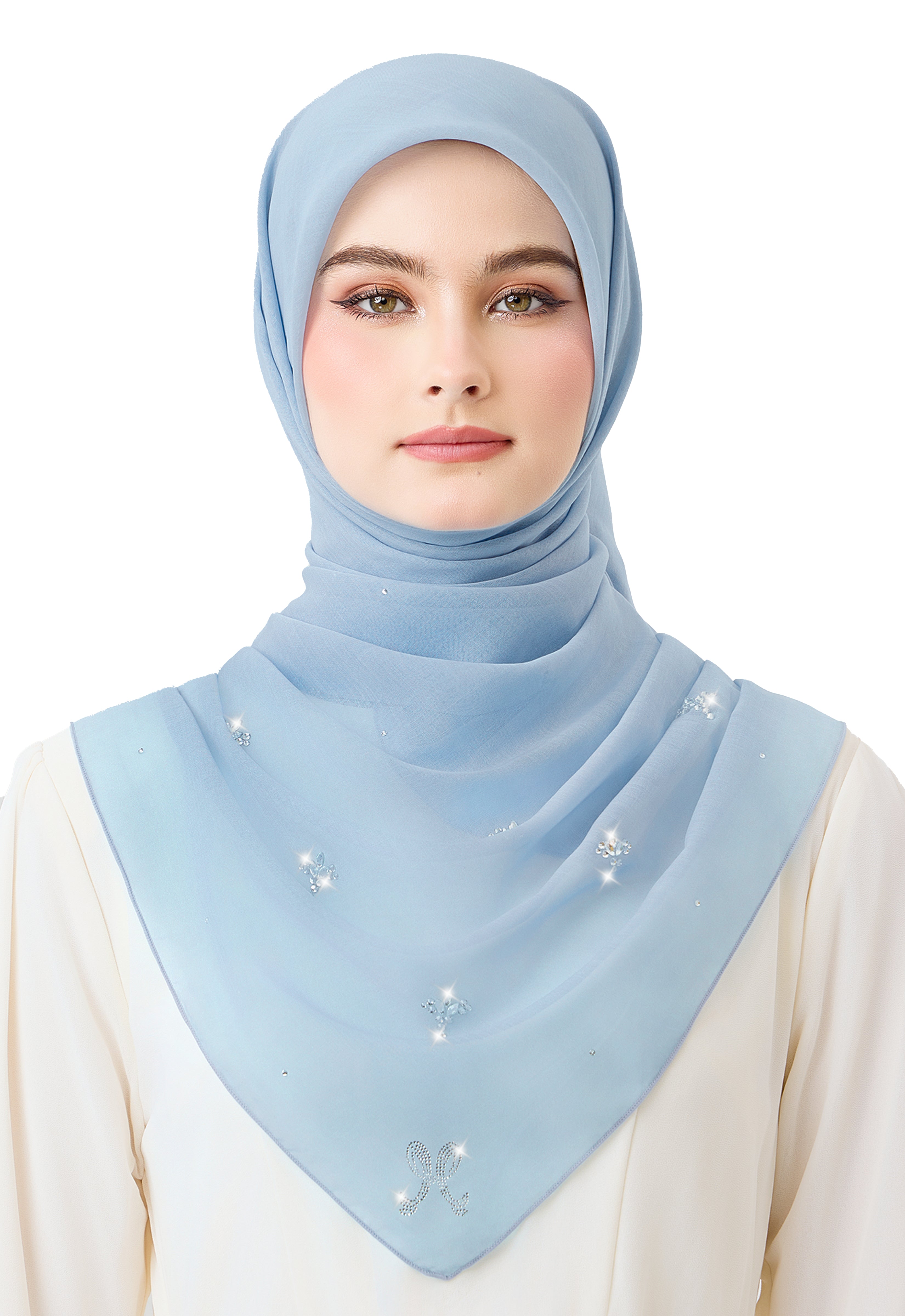 Lavender Plain Stone - Light Blue