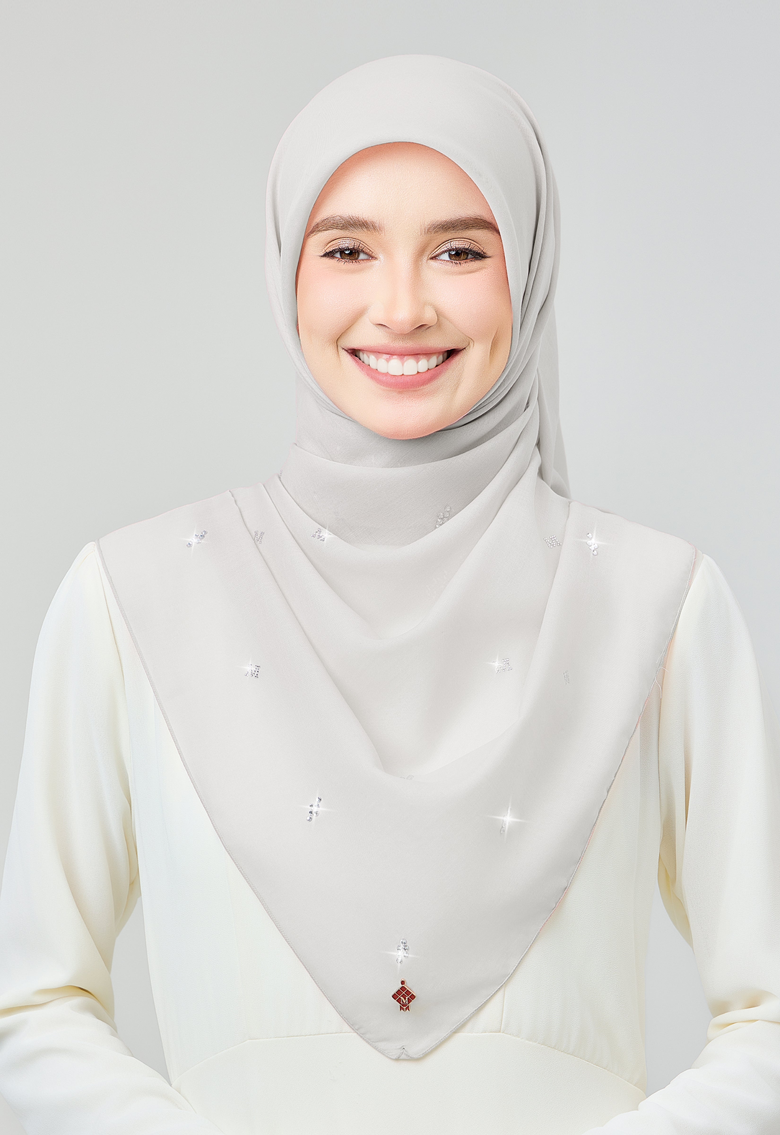 SETULUS RAYA PLAIN STONE - LIGHT GRAY