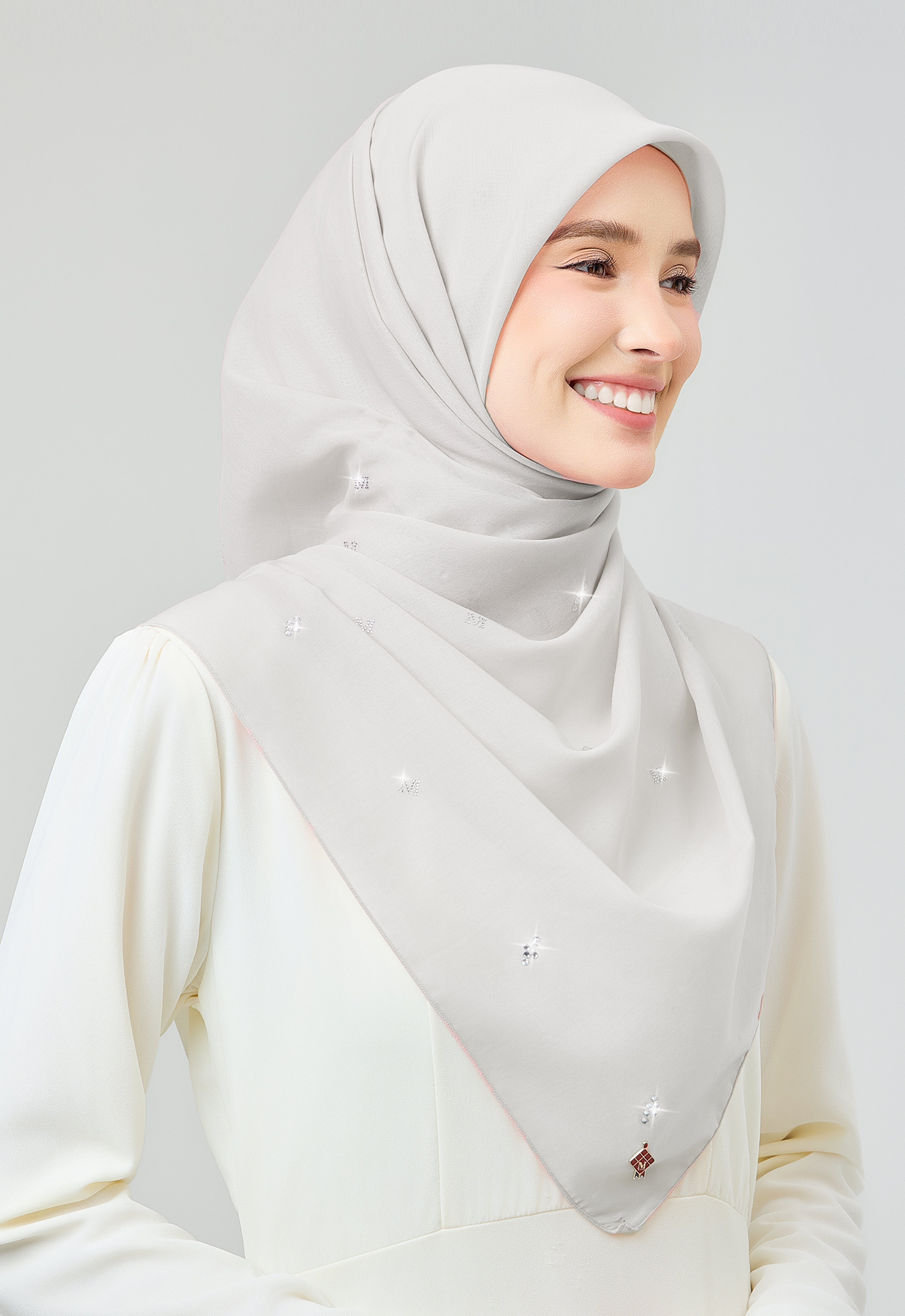 SETULUS RAYA PLAIN STONE - LIGHT GRAY