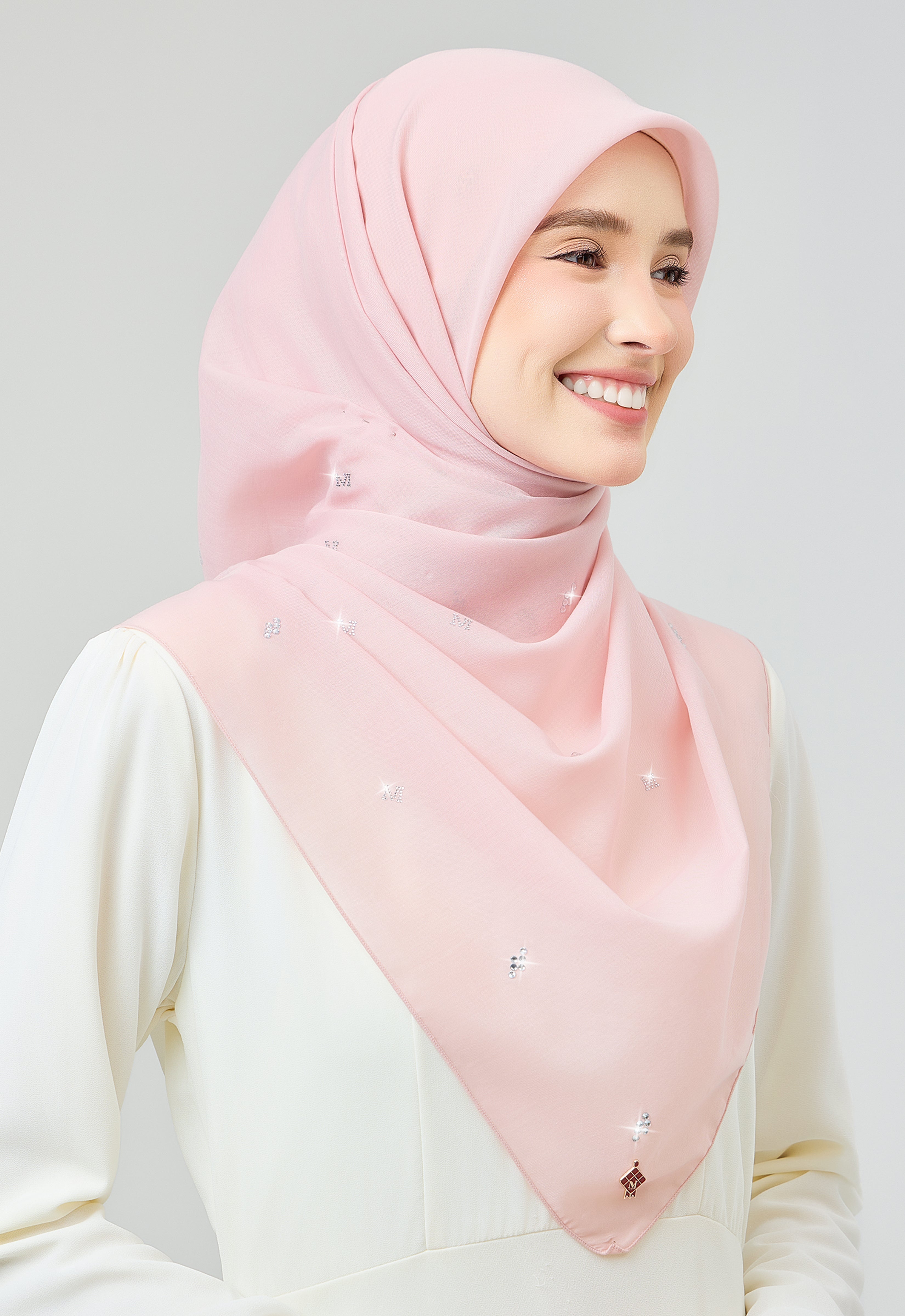 SETULUS RAYA PLAIN STONE - LIGHT PINK