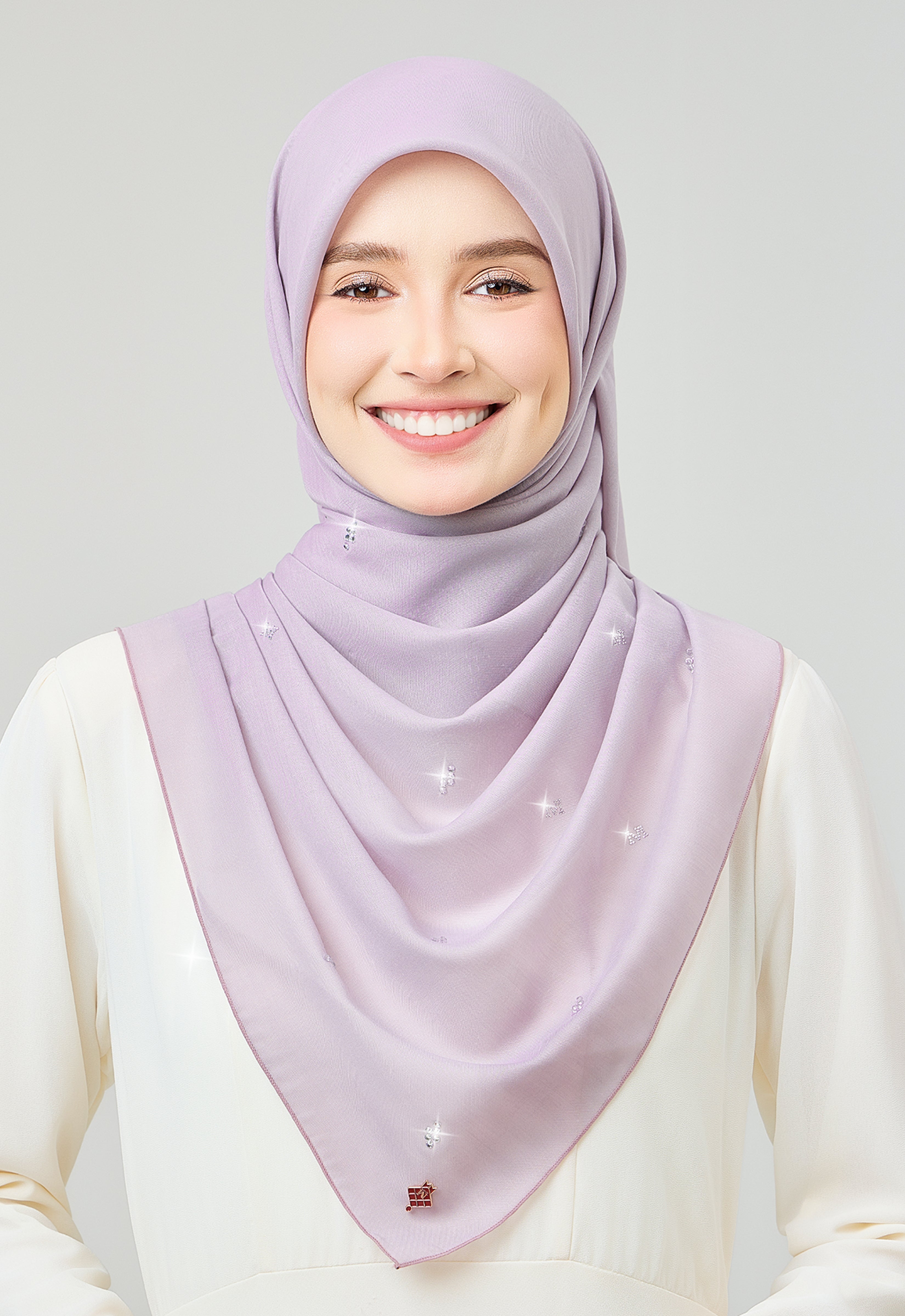SETULUS RAYA PLAIN STONE - LIGHT PURPLE