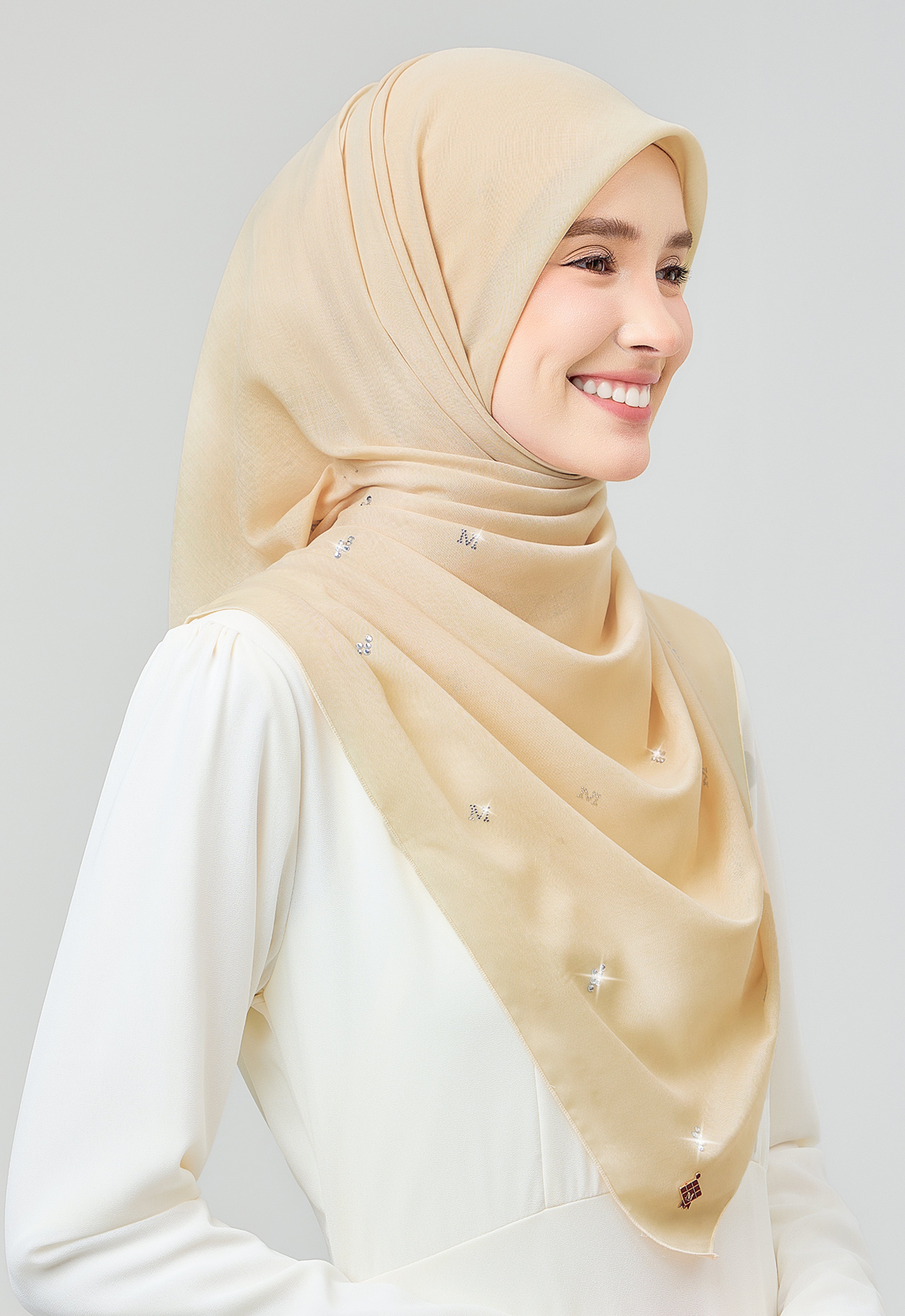 SETULUS RAYA PLAIN STONE - LIGHT YELLOW