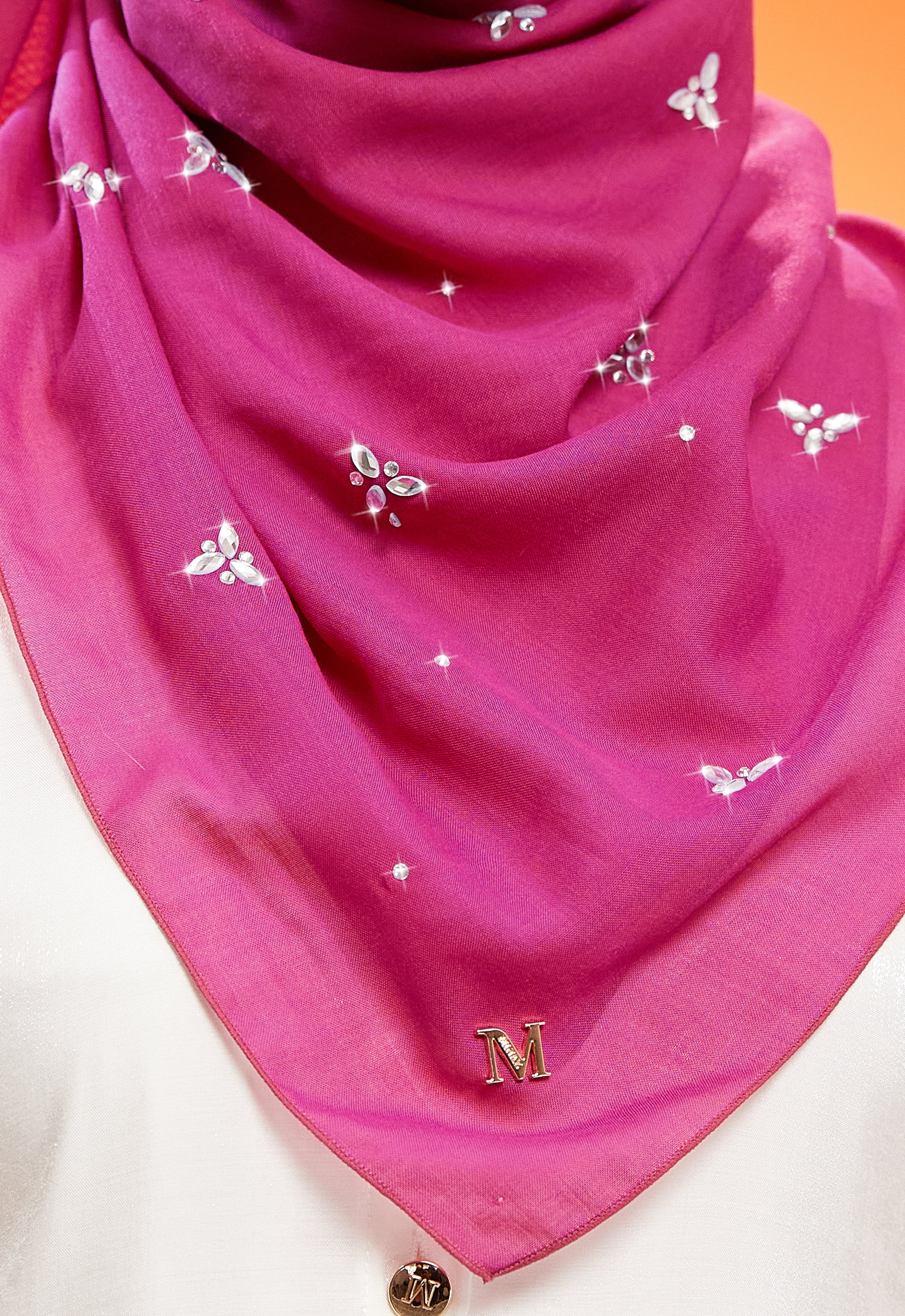 IRIS PLAIN STONE BAWAL - MAGENTA