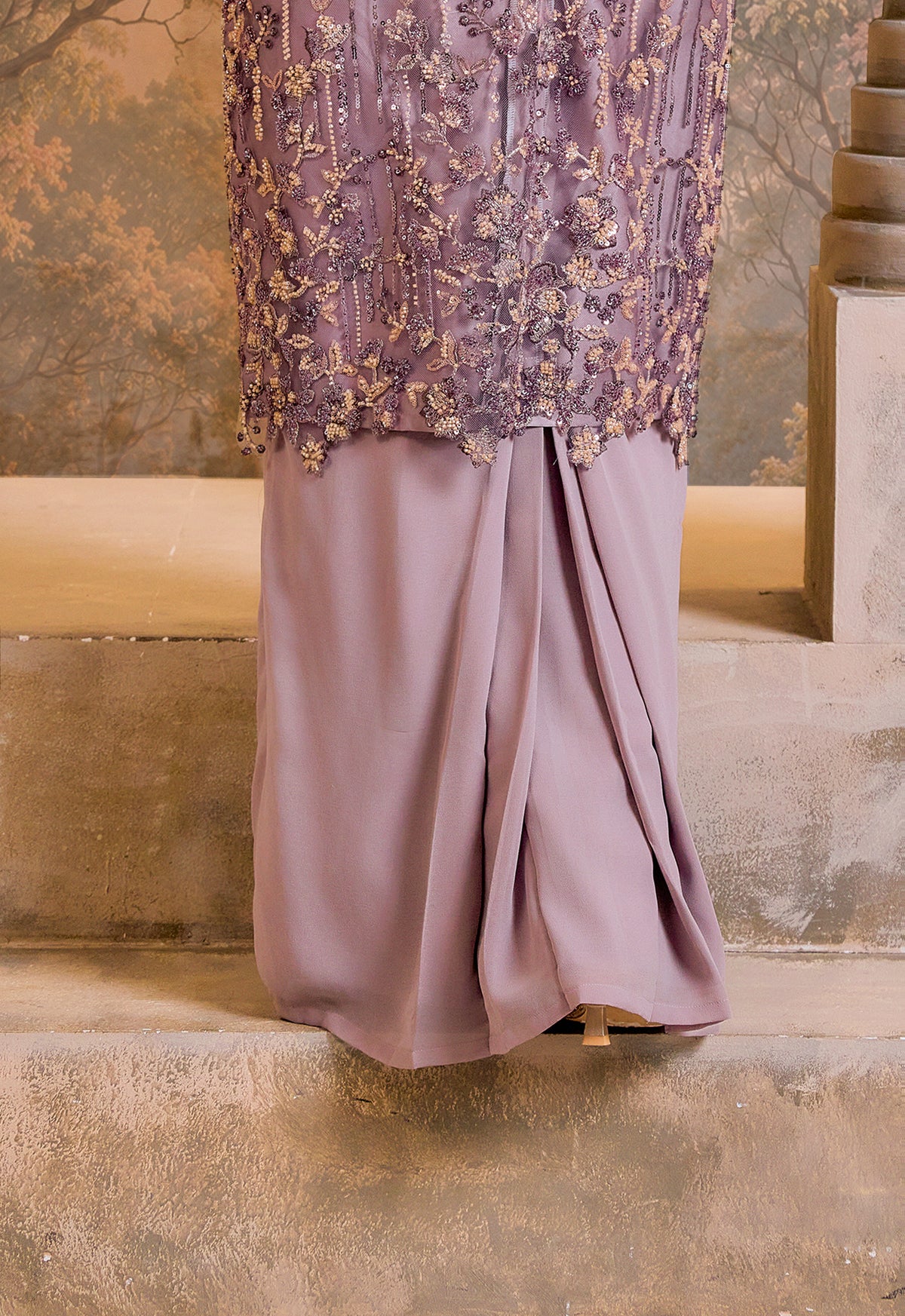 BESPOKE SERIES | MAHSURi KURUNG (KURUNG RIAW)  - DUSTY PURPLE