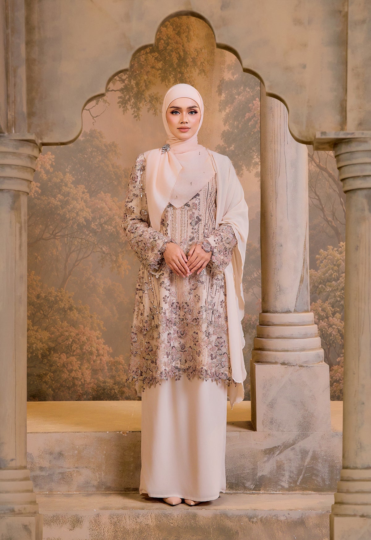BESPOKE SERIES | MAHSURi KURUNG (KURUNG RIAW)  - NUDE