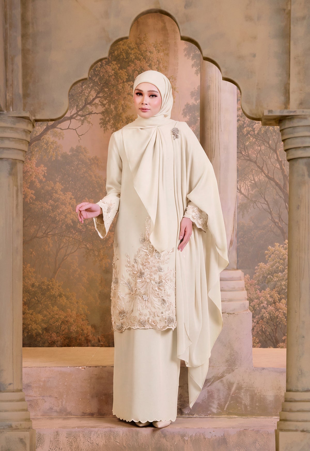 SUPER LUXE SERIES |MANOHARA KURUNG 2.0 - CREAM