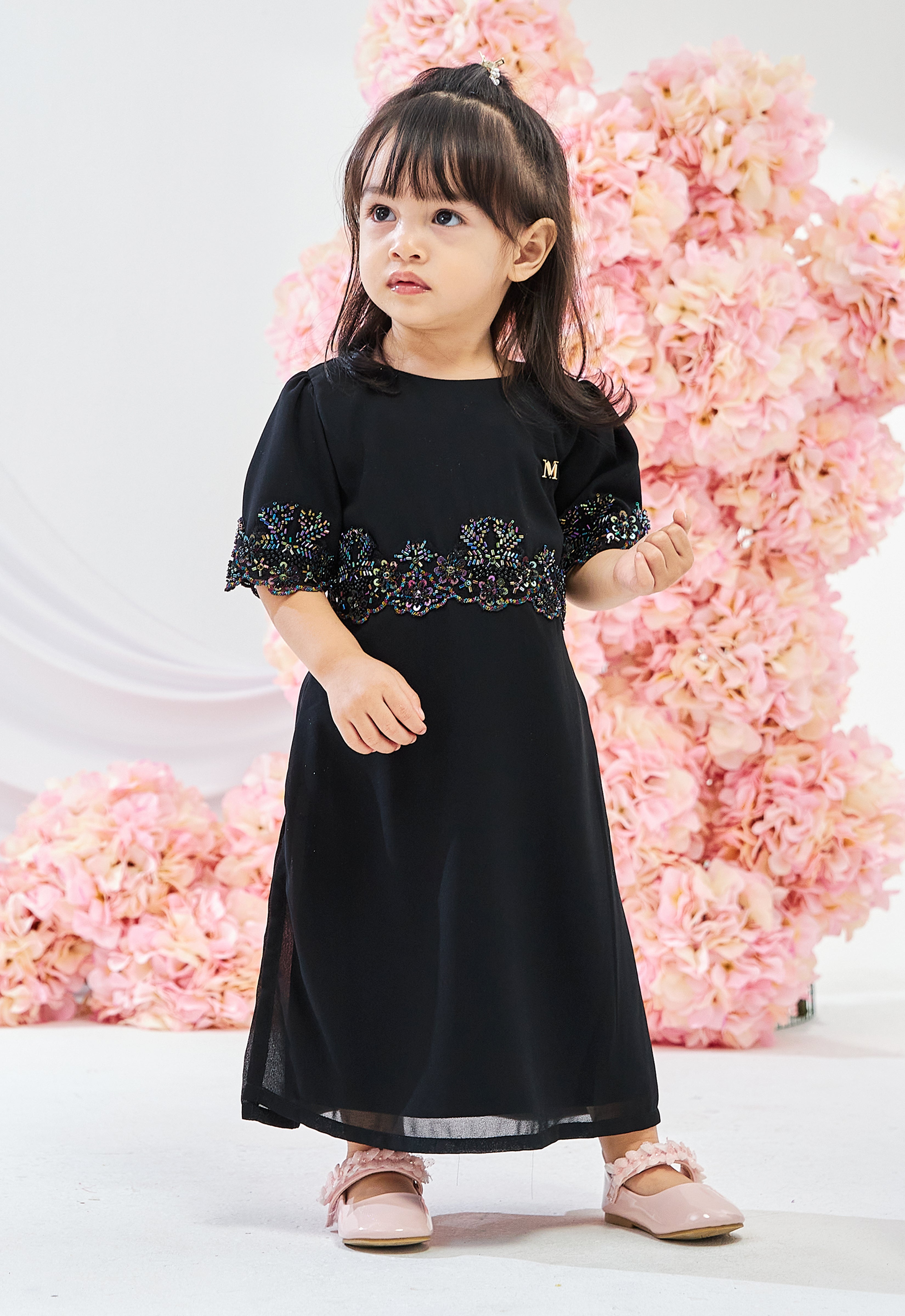 BABY MANOHARA DRESS - BLACK