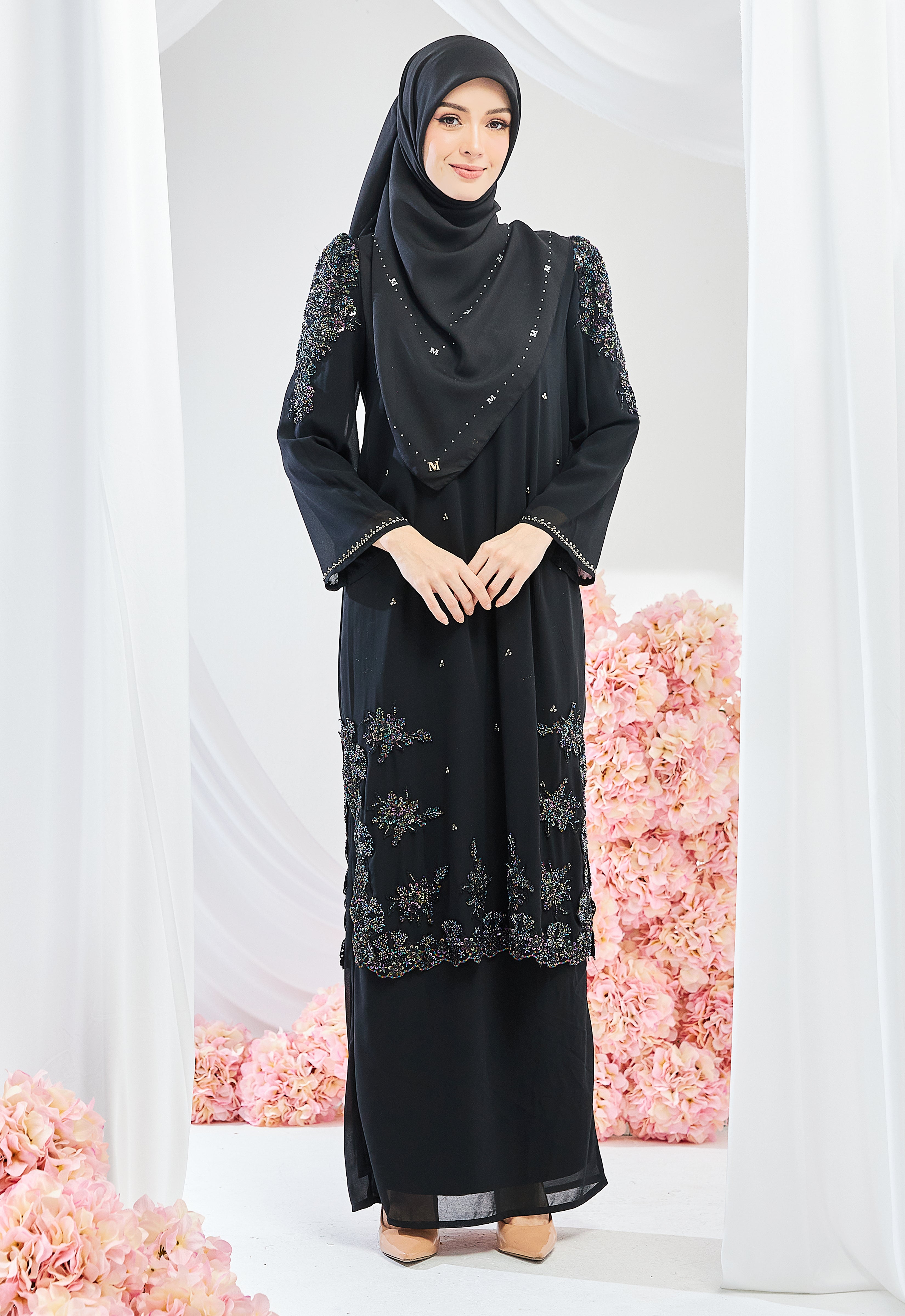 MANOHARA KURUNG - BLACK