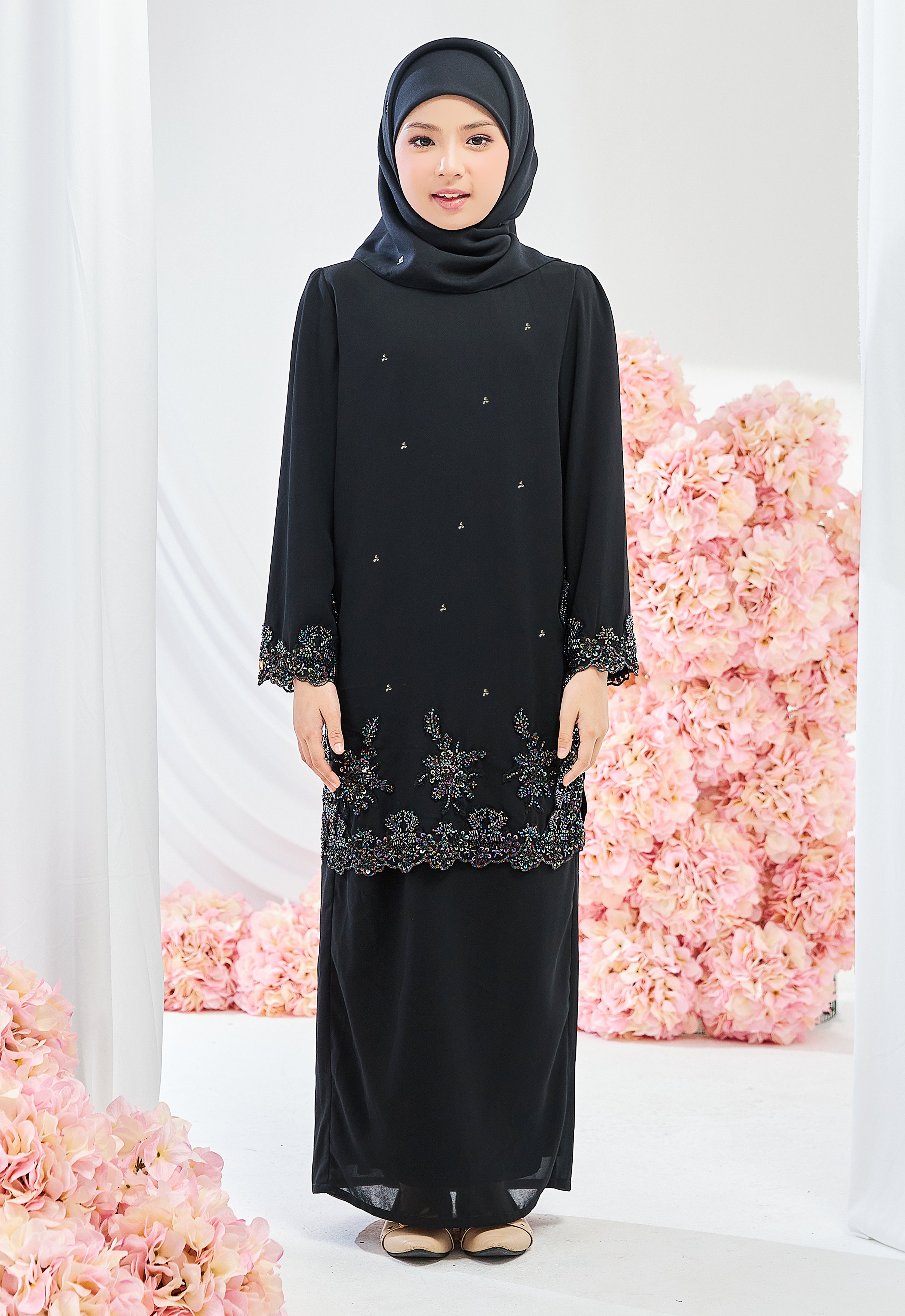 KIDS MANOHARA KURUNG - BLACK