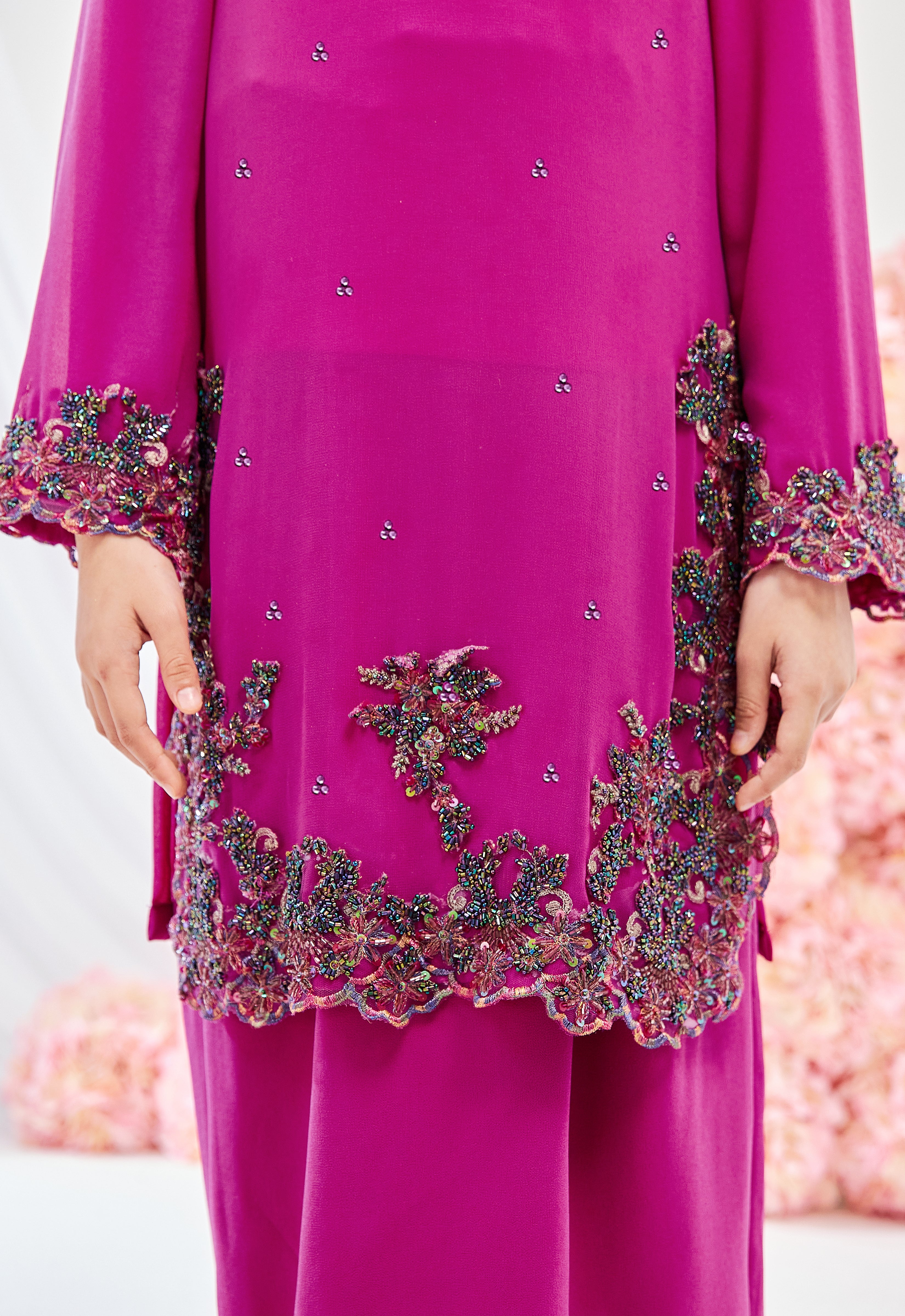 KIDS MANOHARA KURUNG - MAGENTA