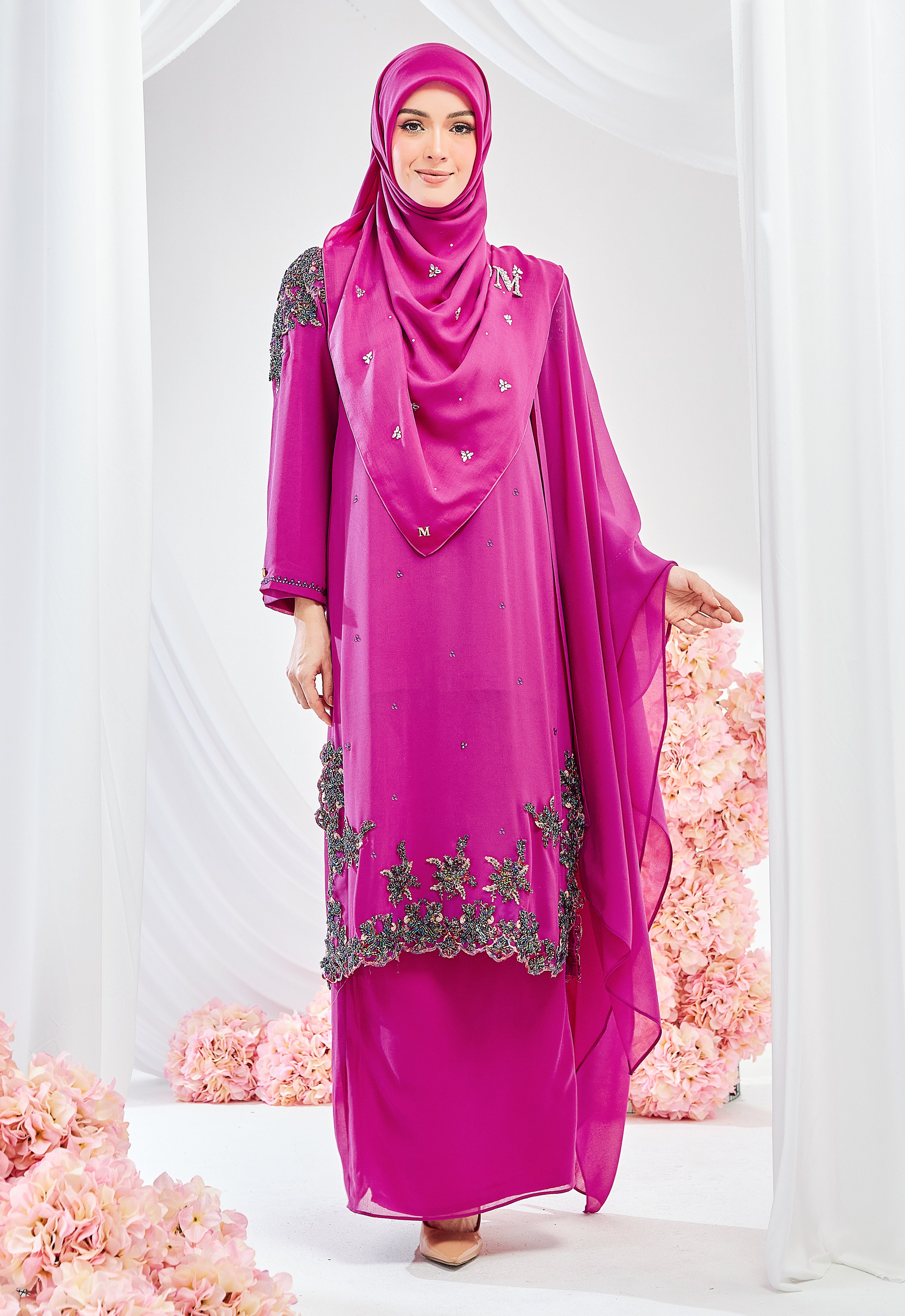 MANOHARA KURUNG - MAGENTA