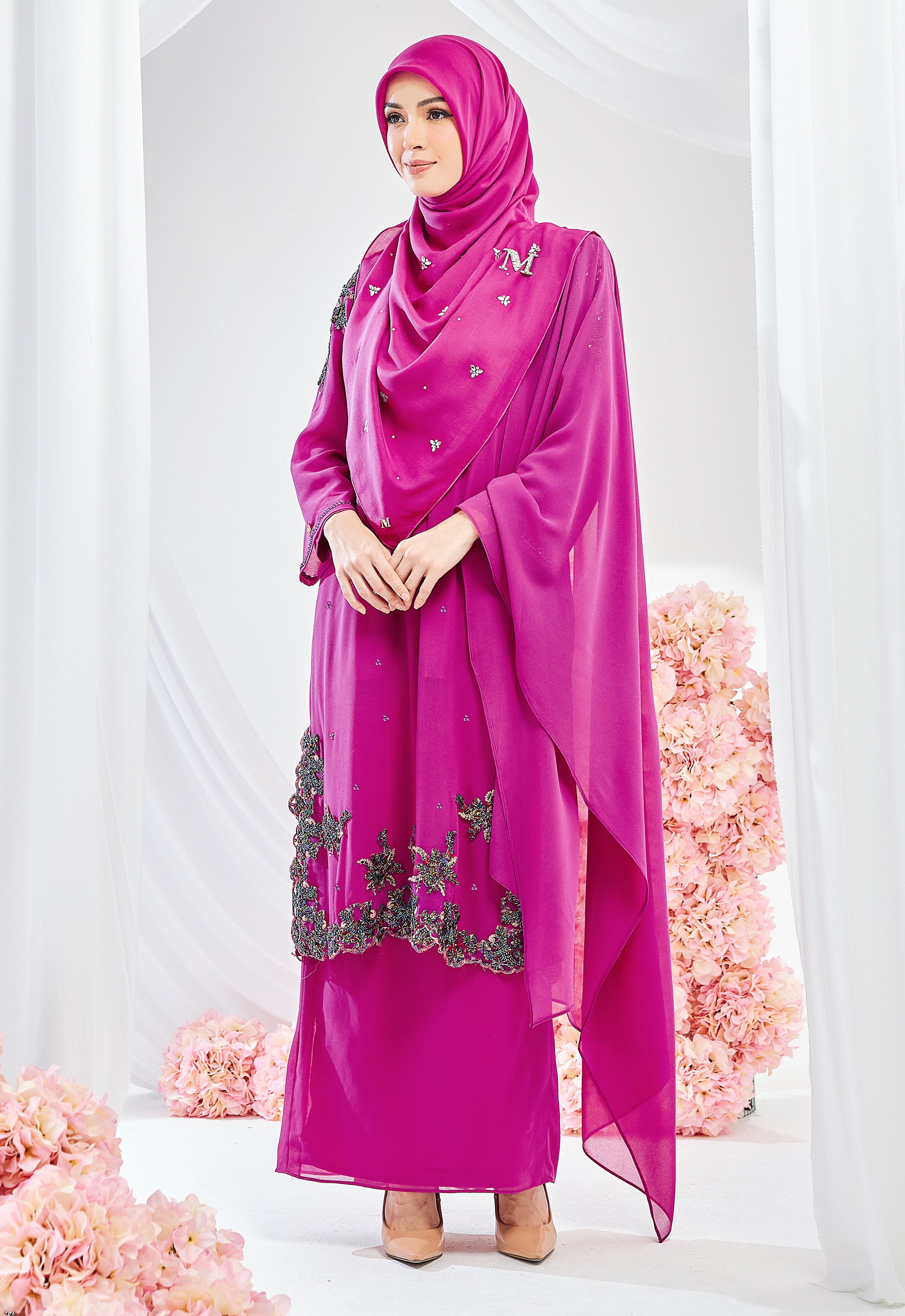 MANOHARA KURUNG - MAGENTA