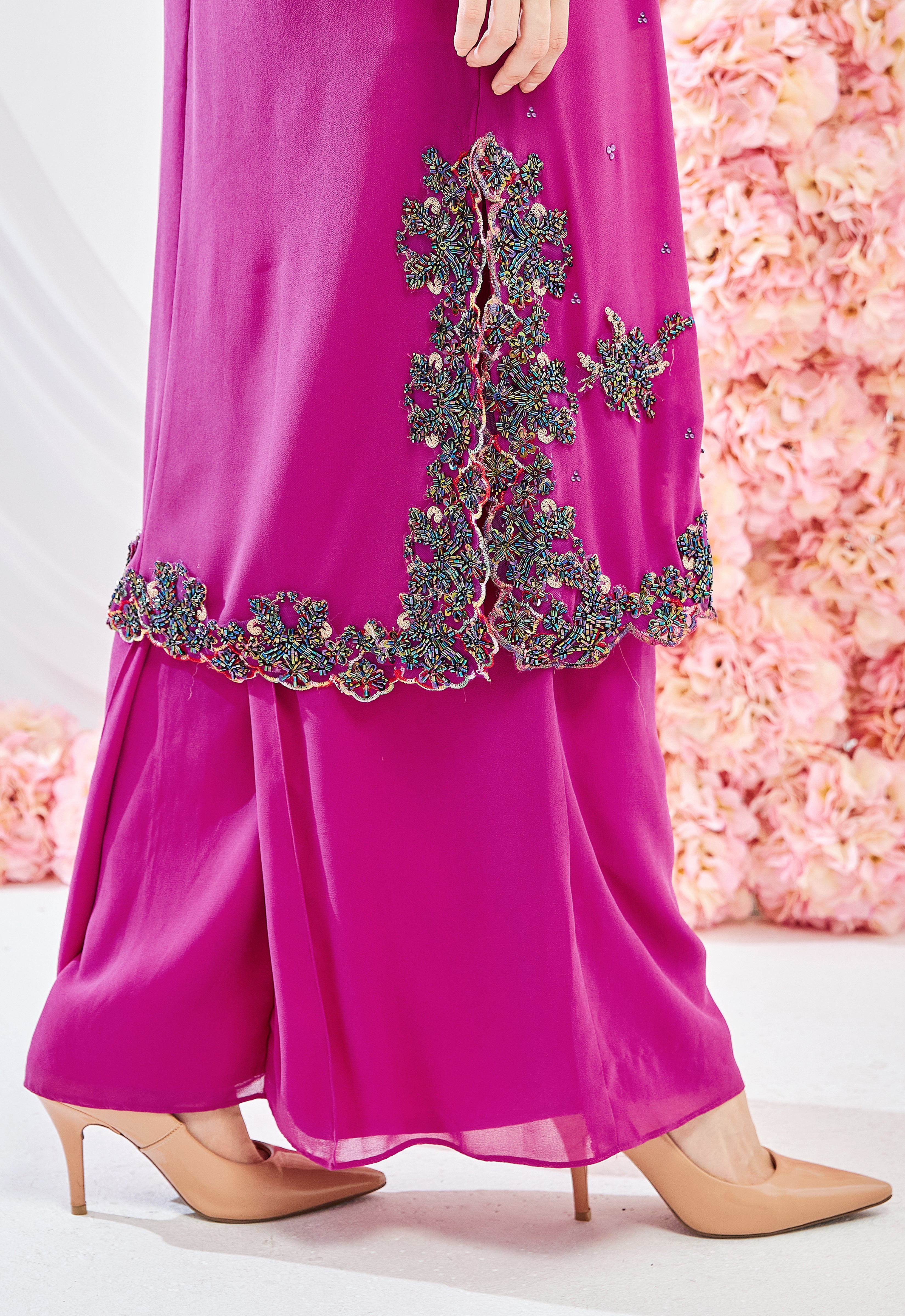 MANOHARA KURUNG - MAGENTA