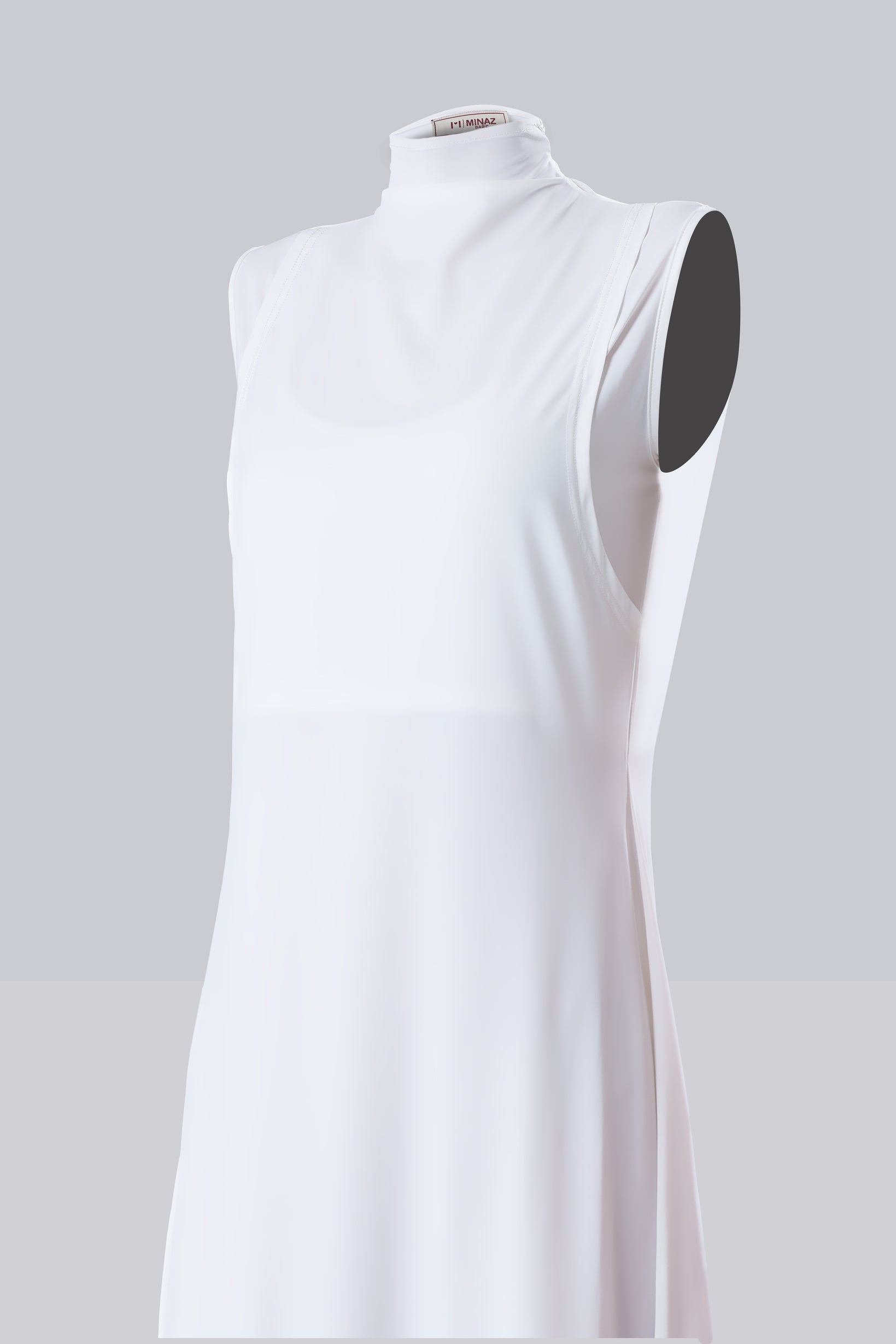 INDAH SLEEVELESS INNER DRESS - OFF WHITE