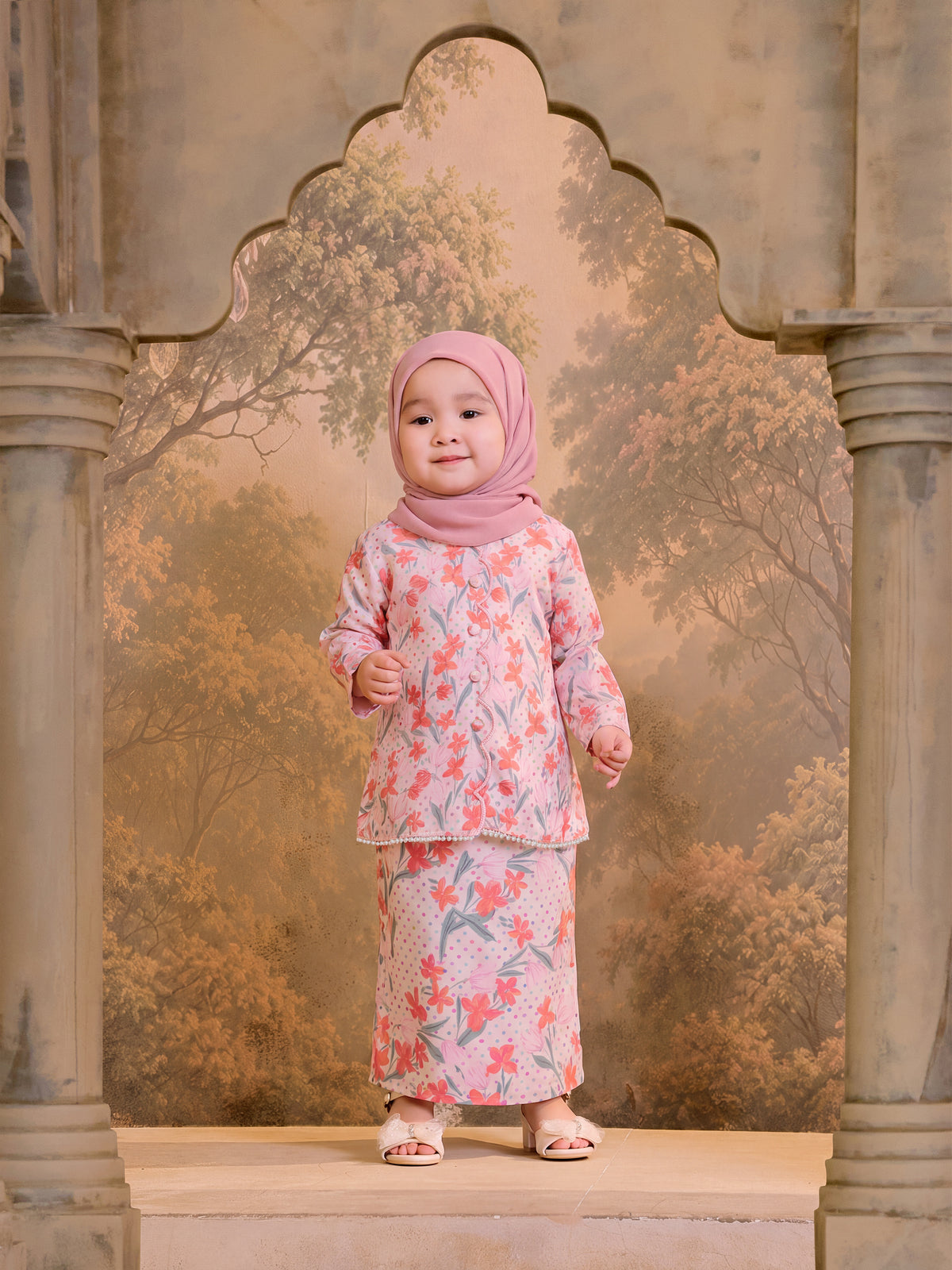 MELUR SERIES | MELUR MINI KURUNG - PINK