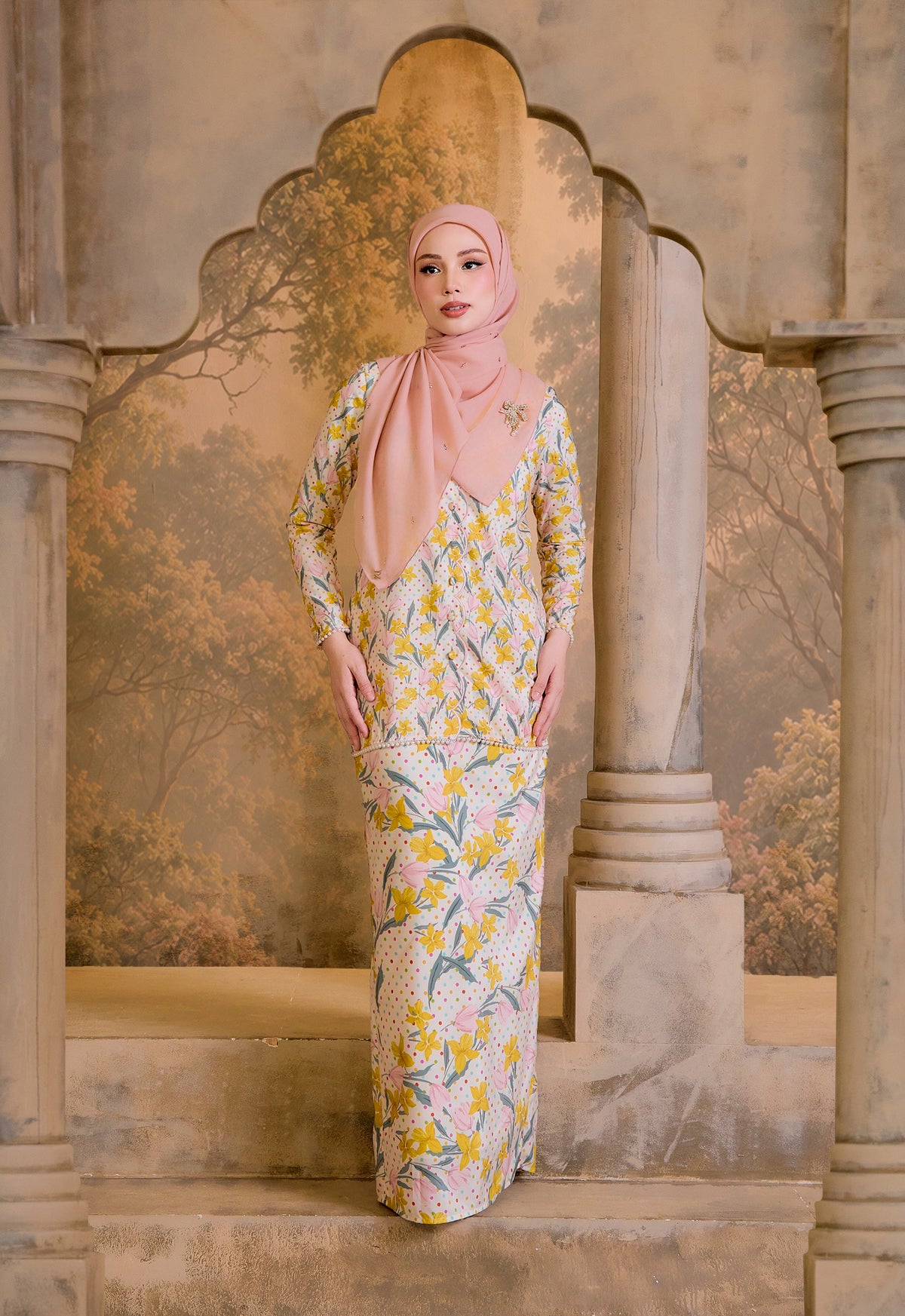 MELUR SERIES | MELUR MINI KURUNG - YELLOW