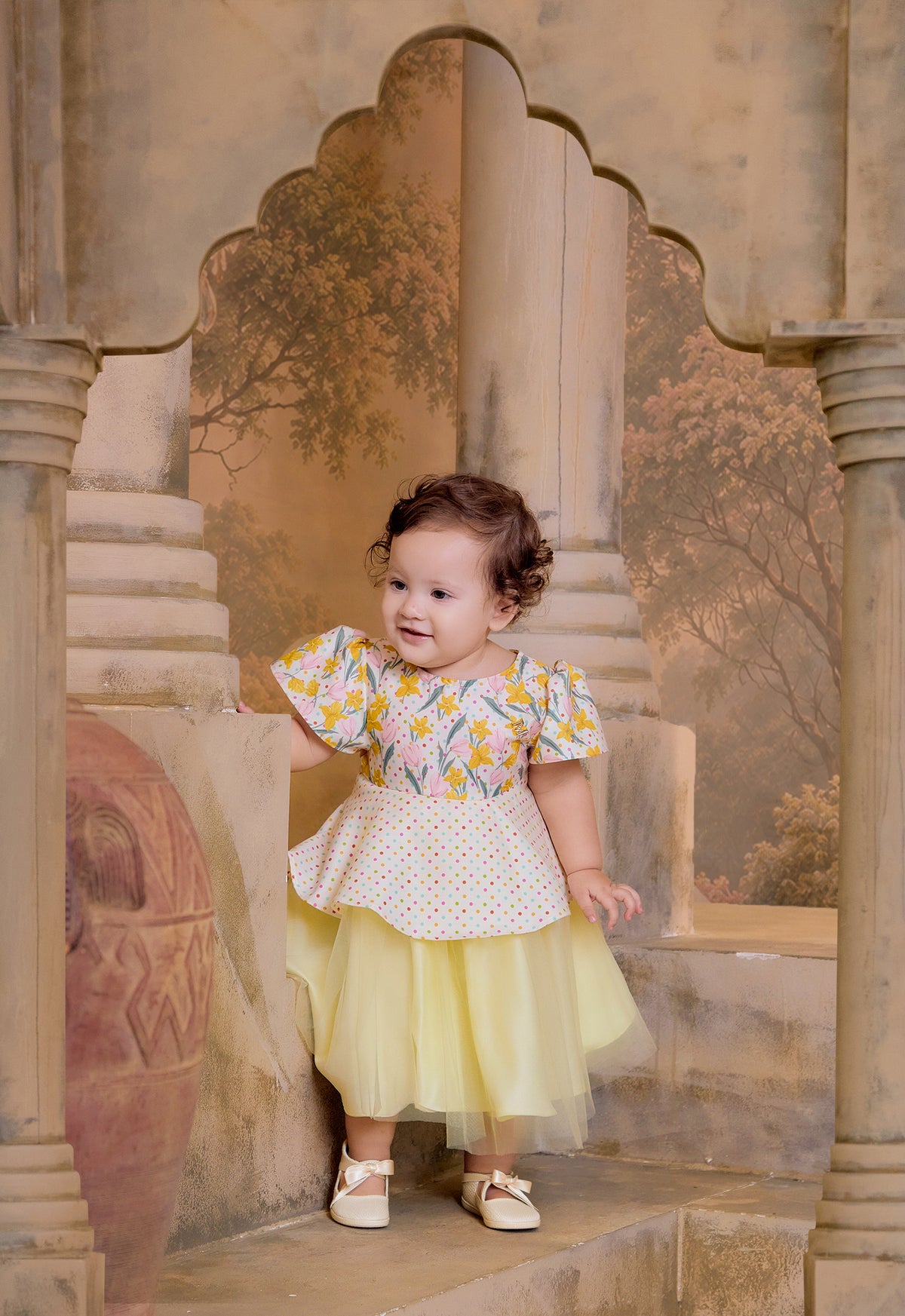 MELUR SERIES | MELUR BABY DRESS - YELLOW