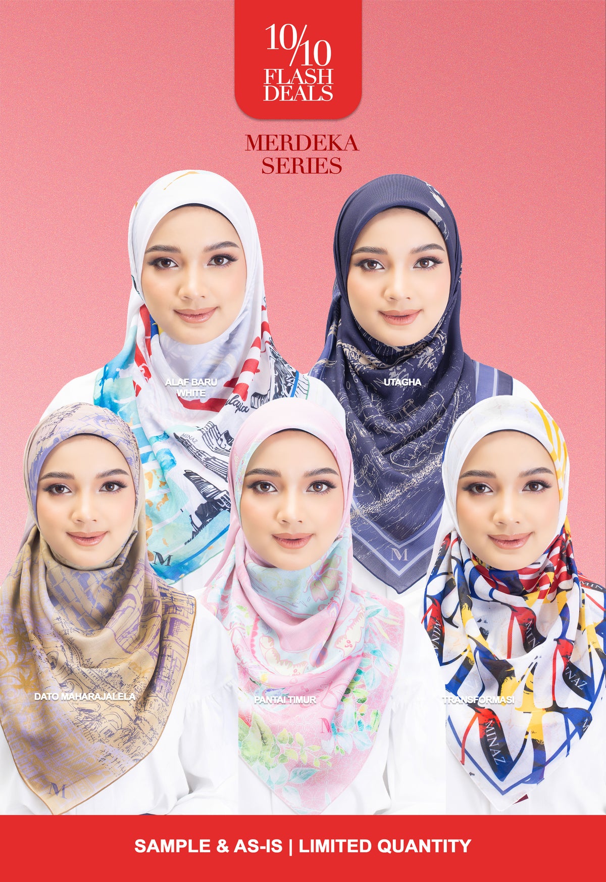 MINAZ HIJAB - MERDEKA SERIES