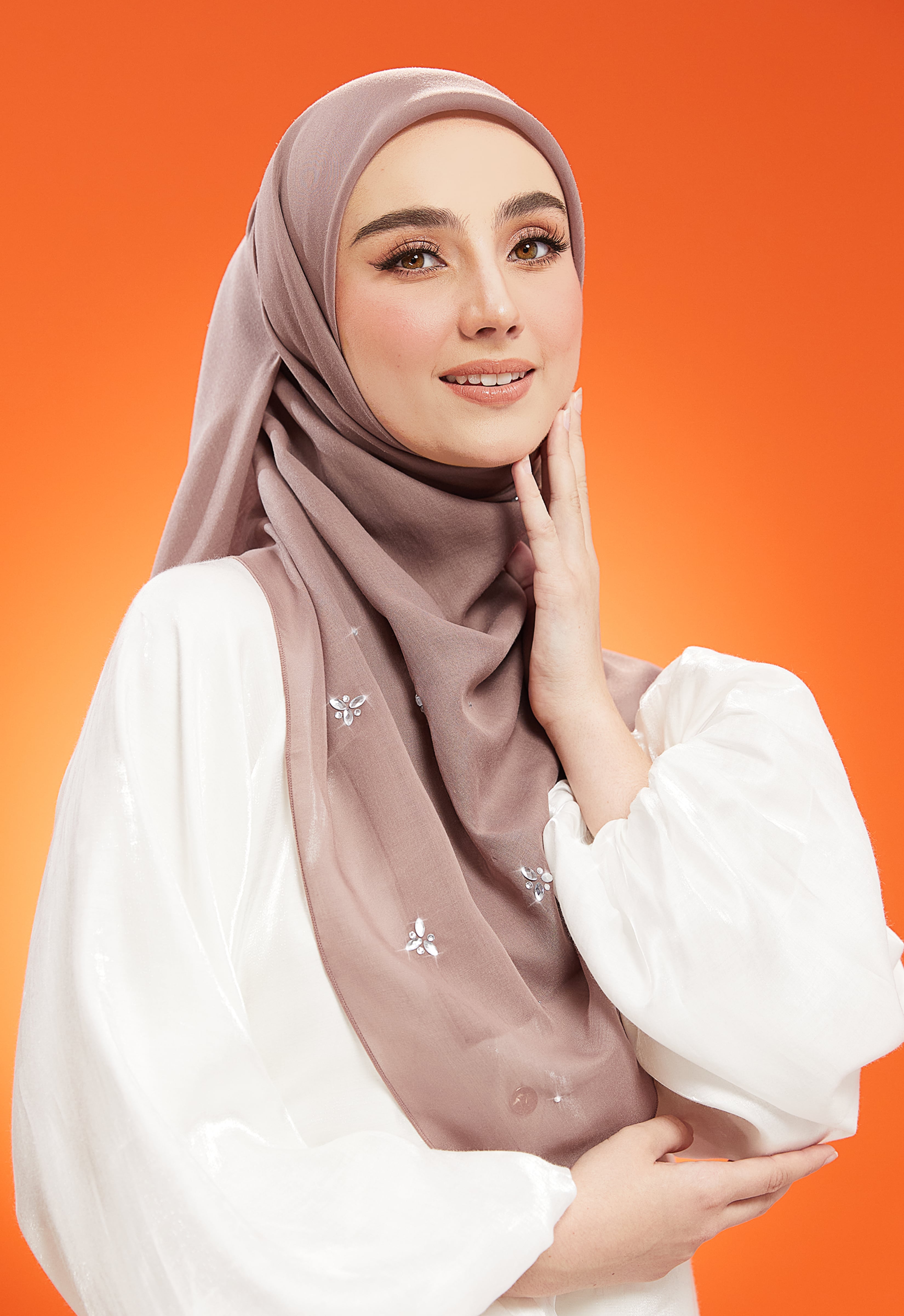 IRIS PLAIN STONE BAWAL - MOCHA