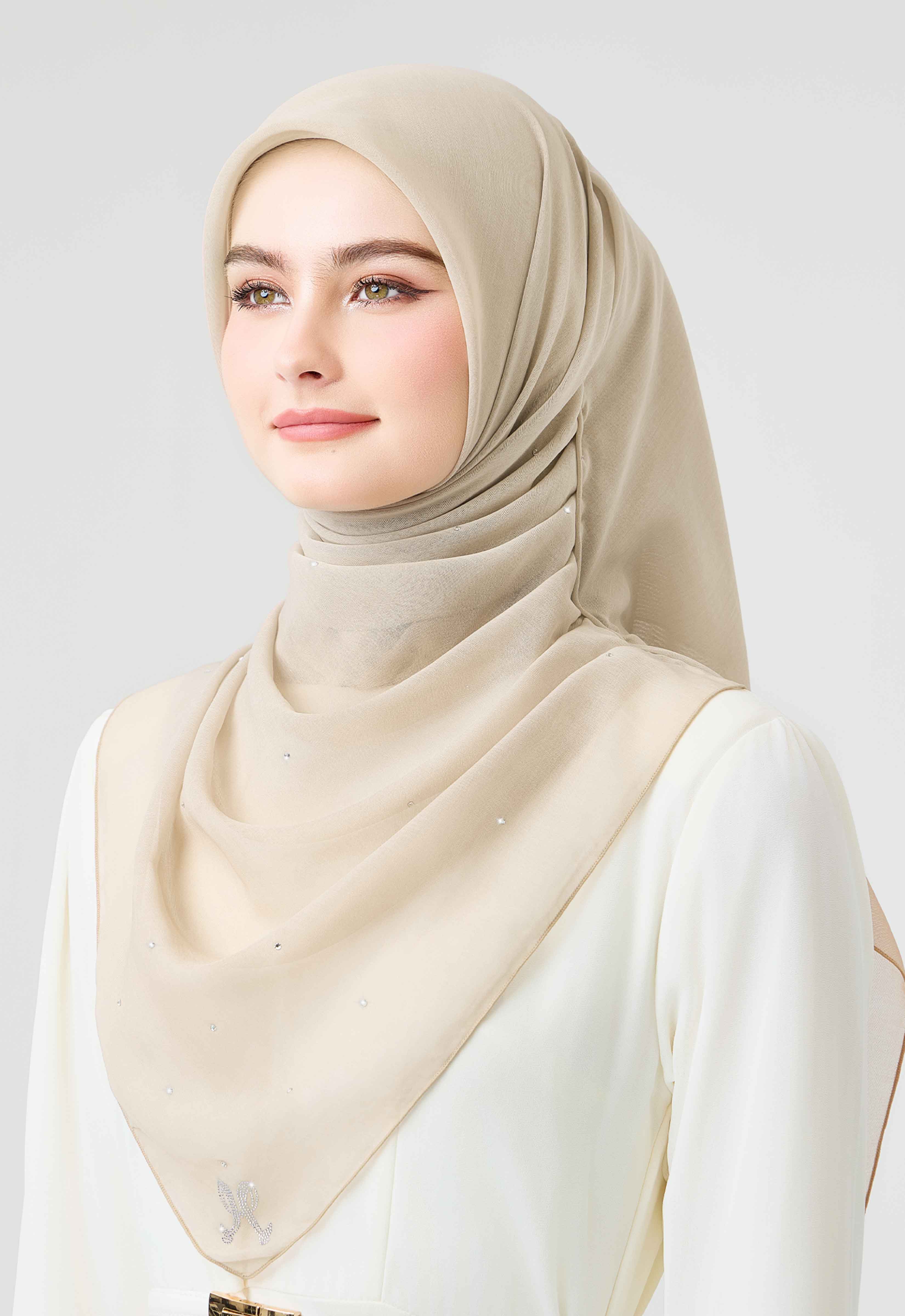Swarovski Plain Stone - Beige