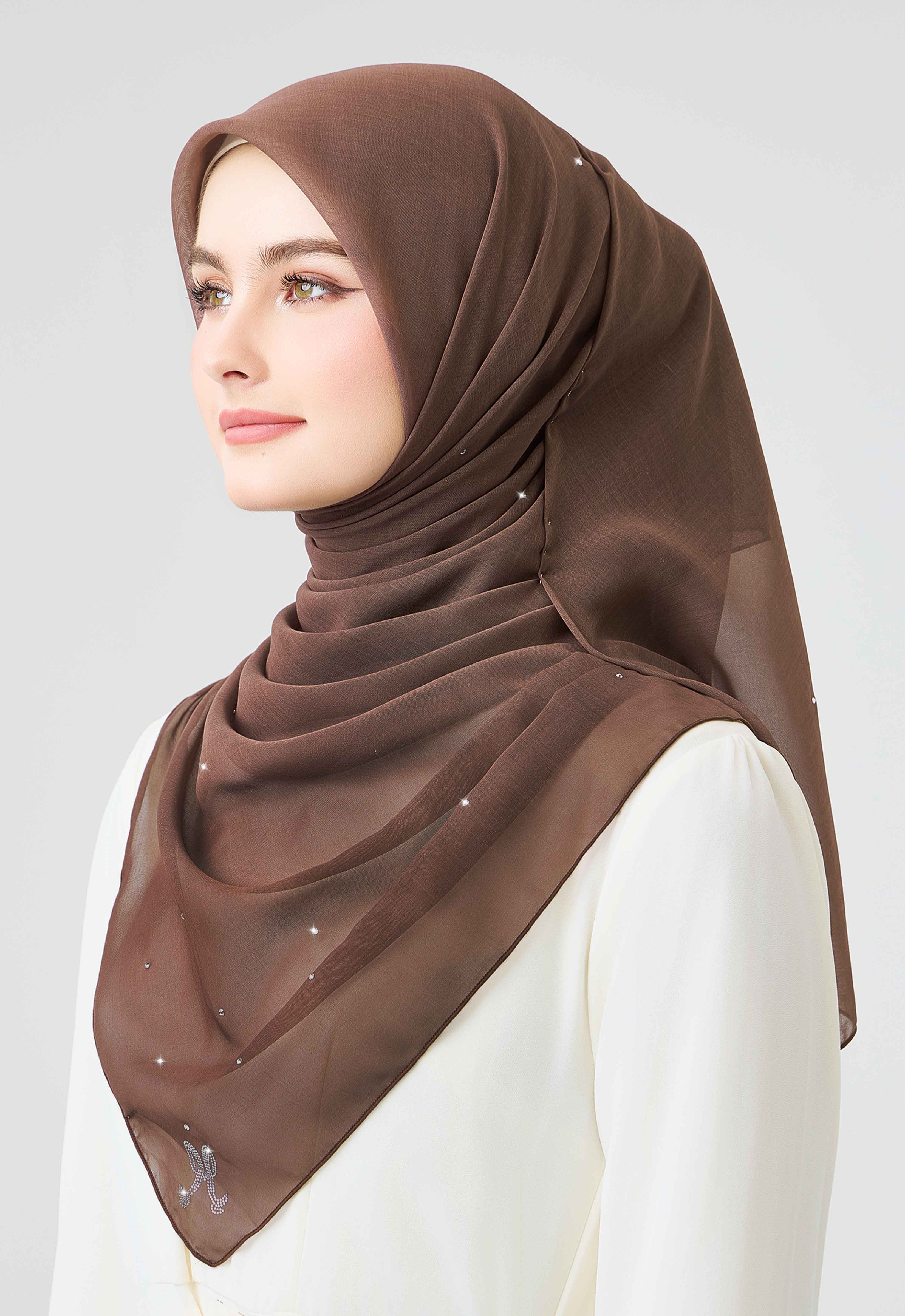 Swarovski Plain Stone - Brown
