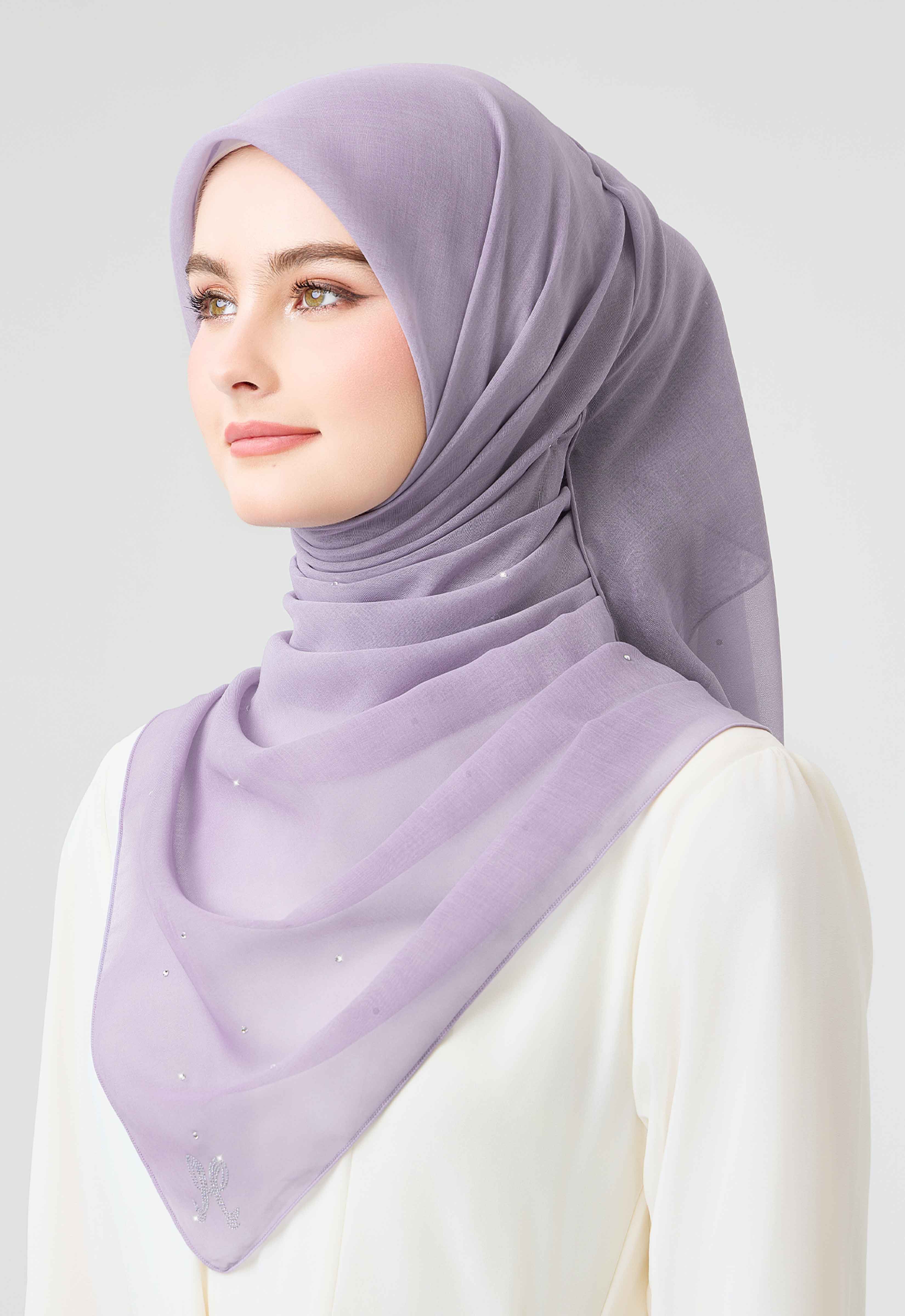 Swarovski Plain Stone - Dusty Purple
