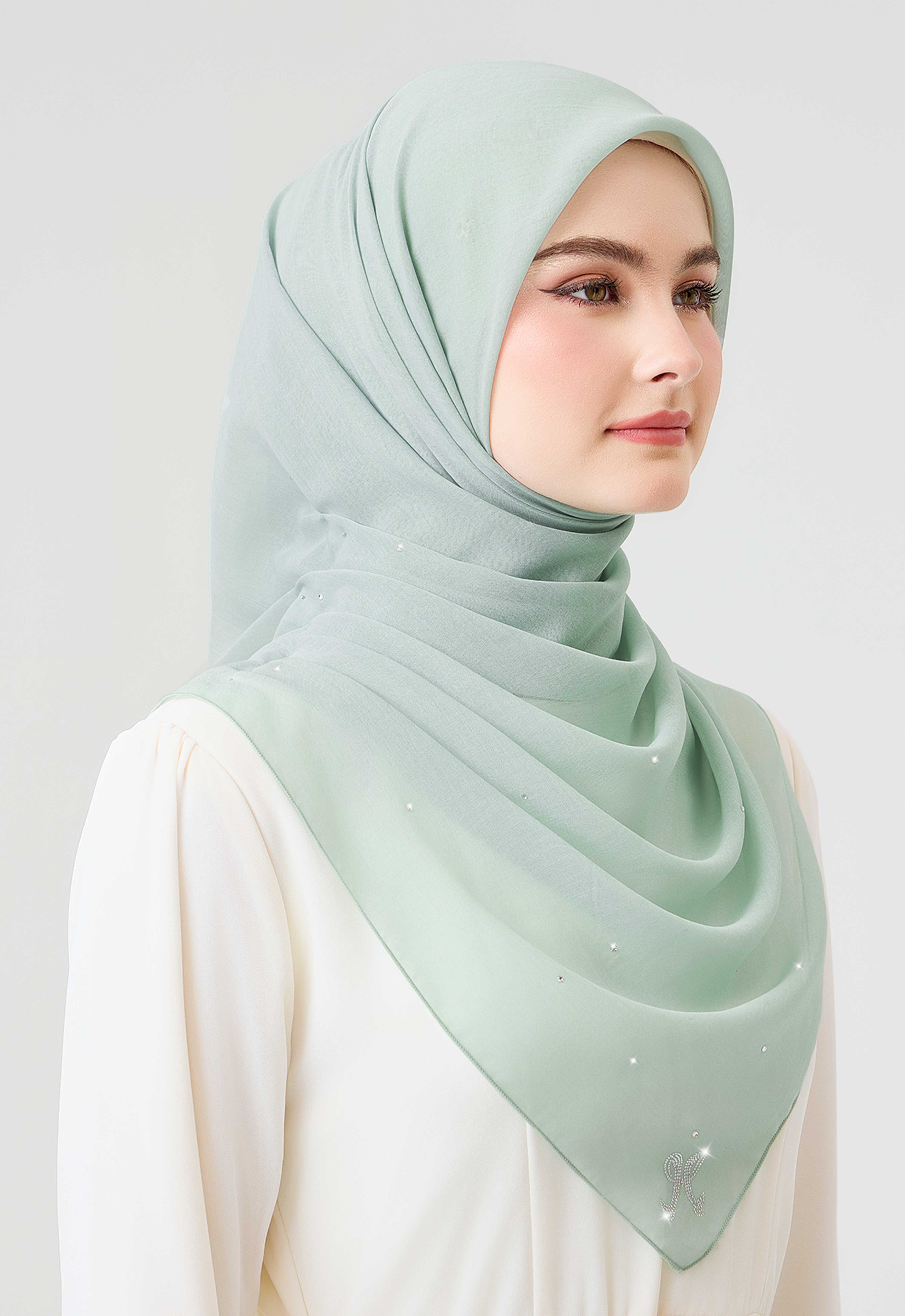 Swarovski Plain Stone - Pastel Green