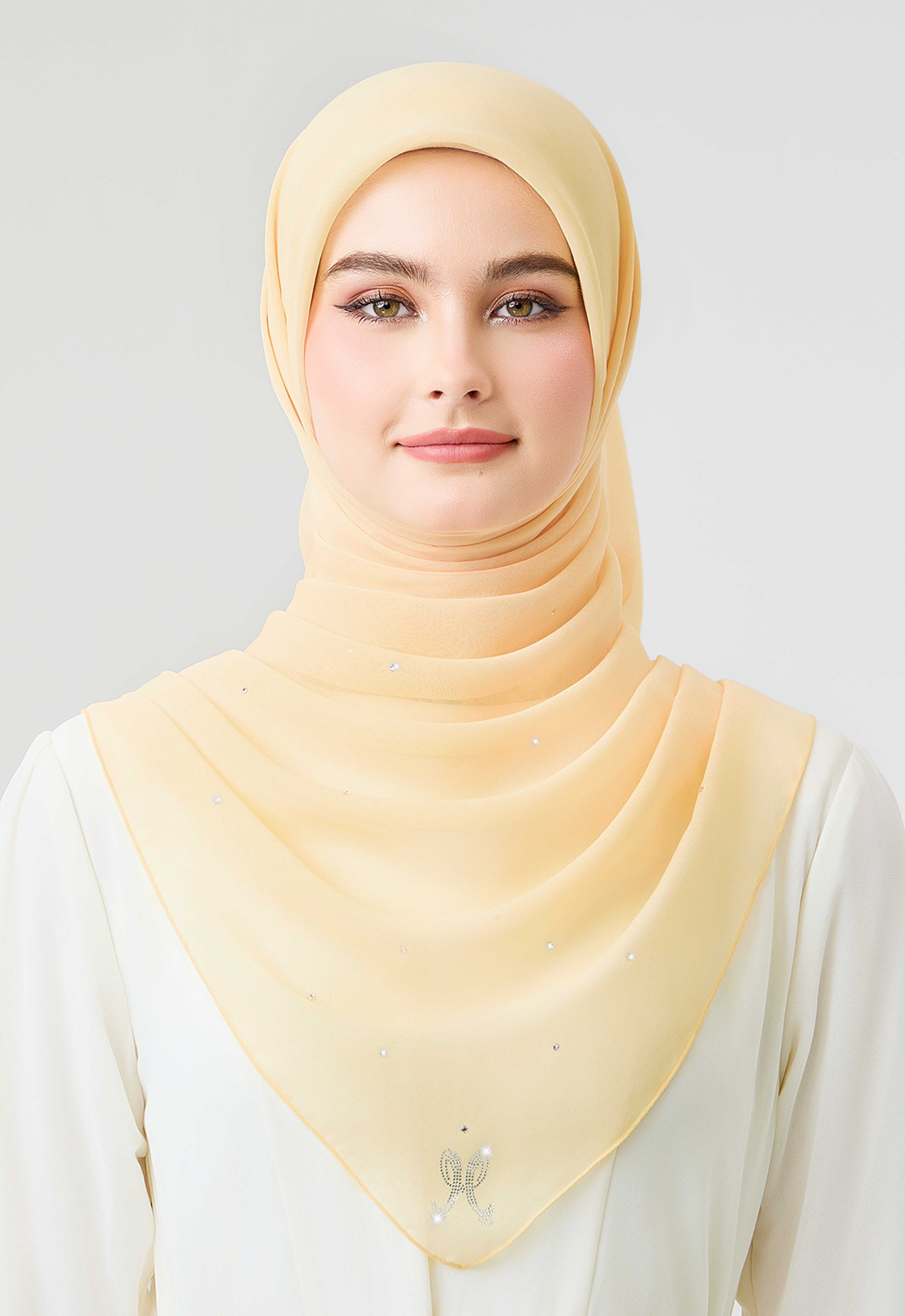 Swarovski Plain Stone - Pastel Yellow
