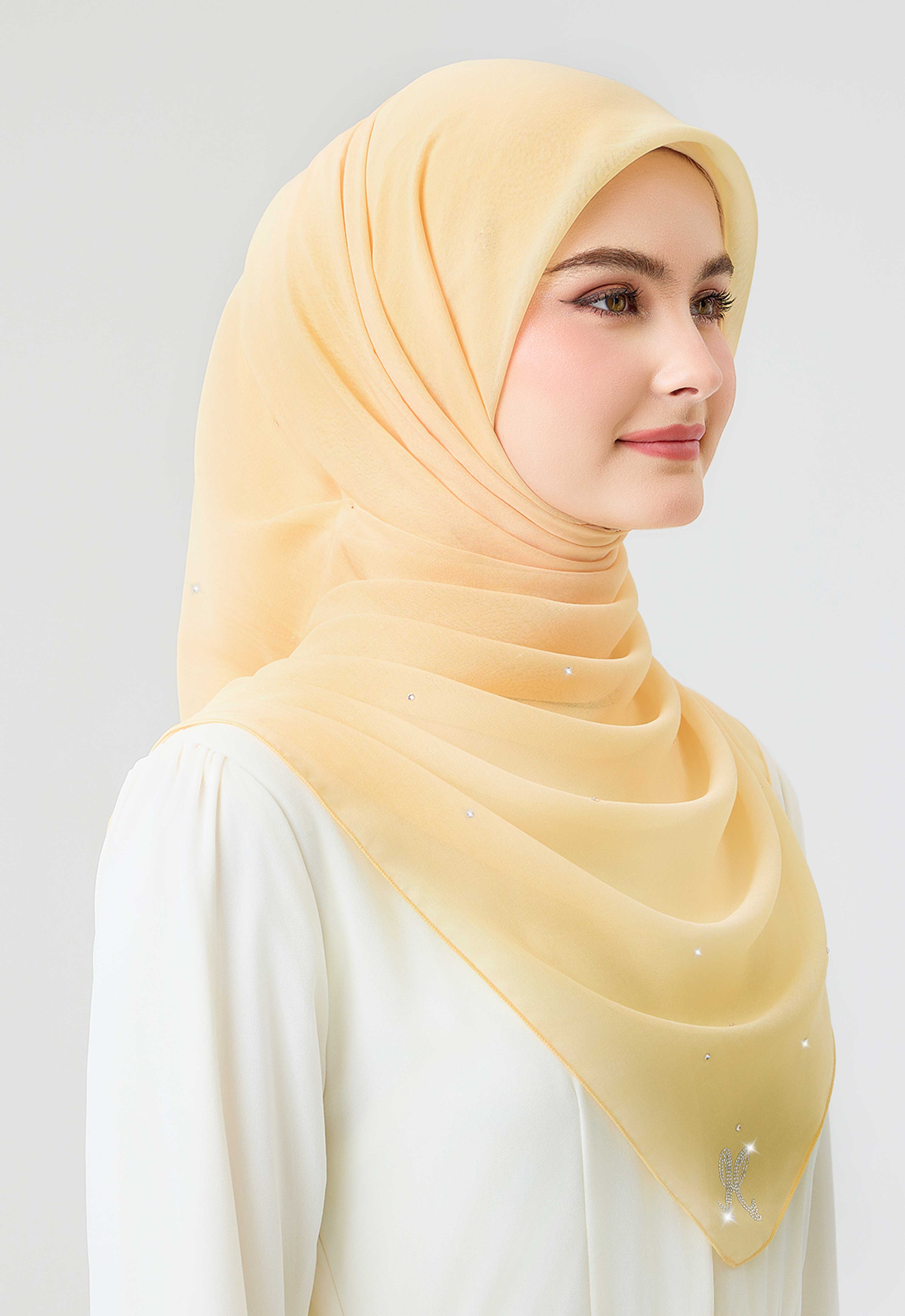 Swarovski Plain Stone - Pastel Yellow