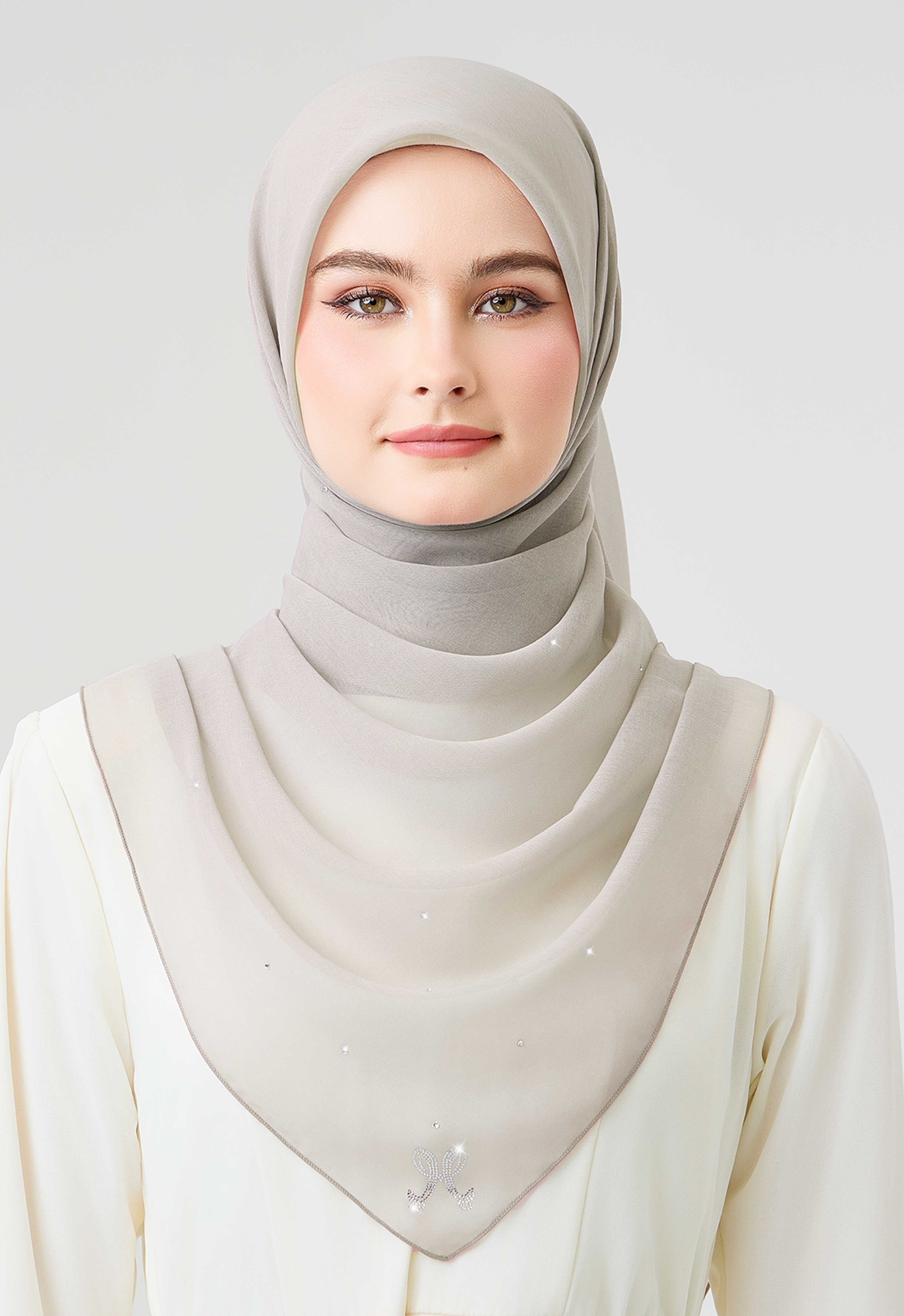 Swarovski Plain Stone - Taupe