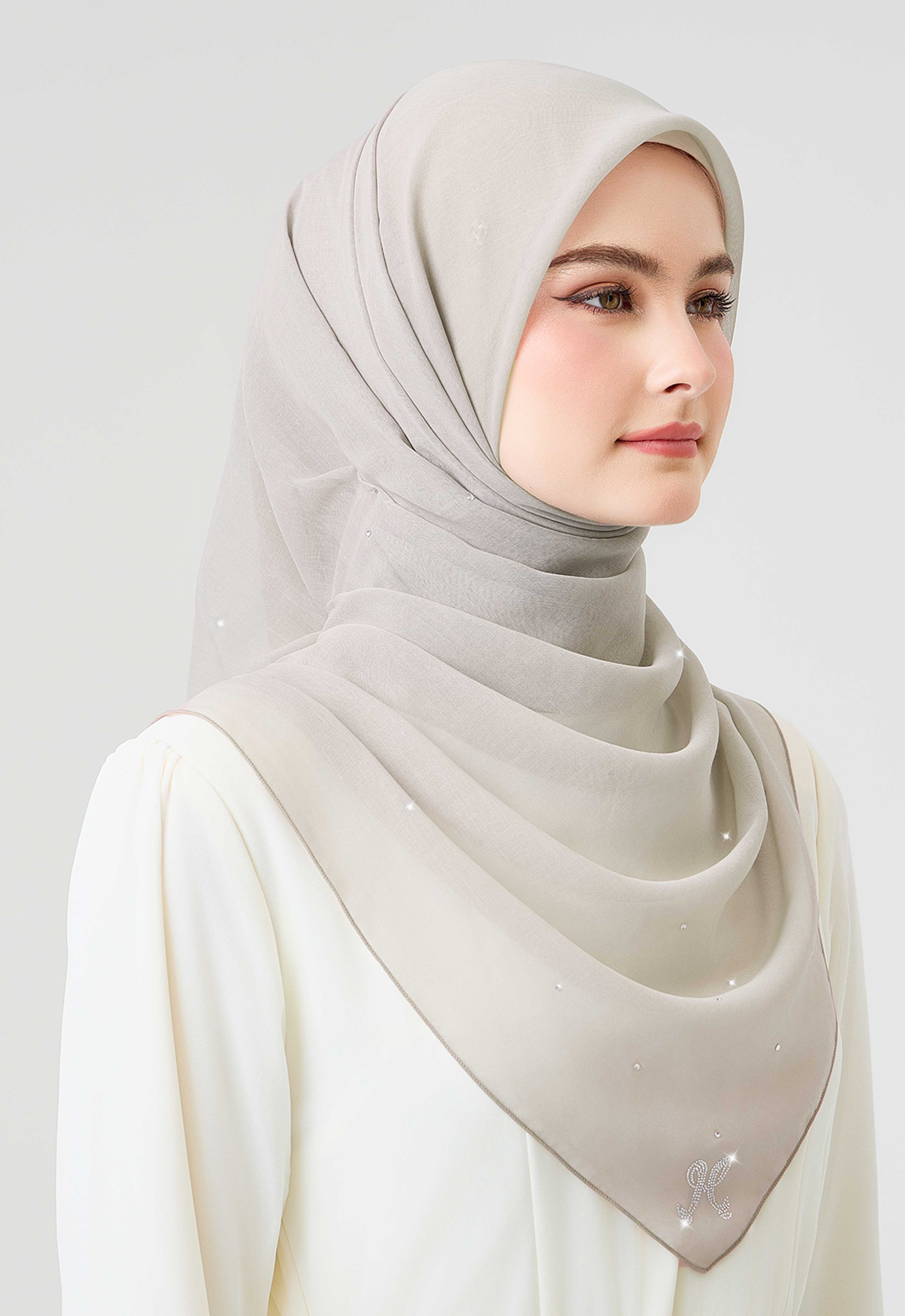 Swarovski Plain Stone - Taupe