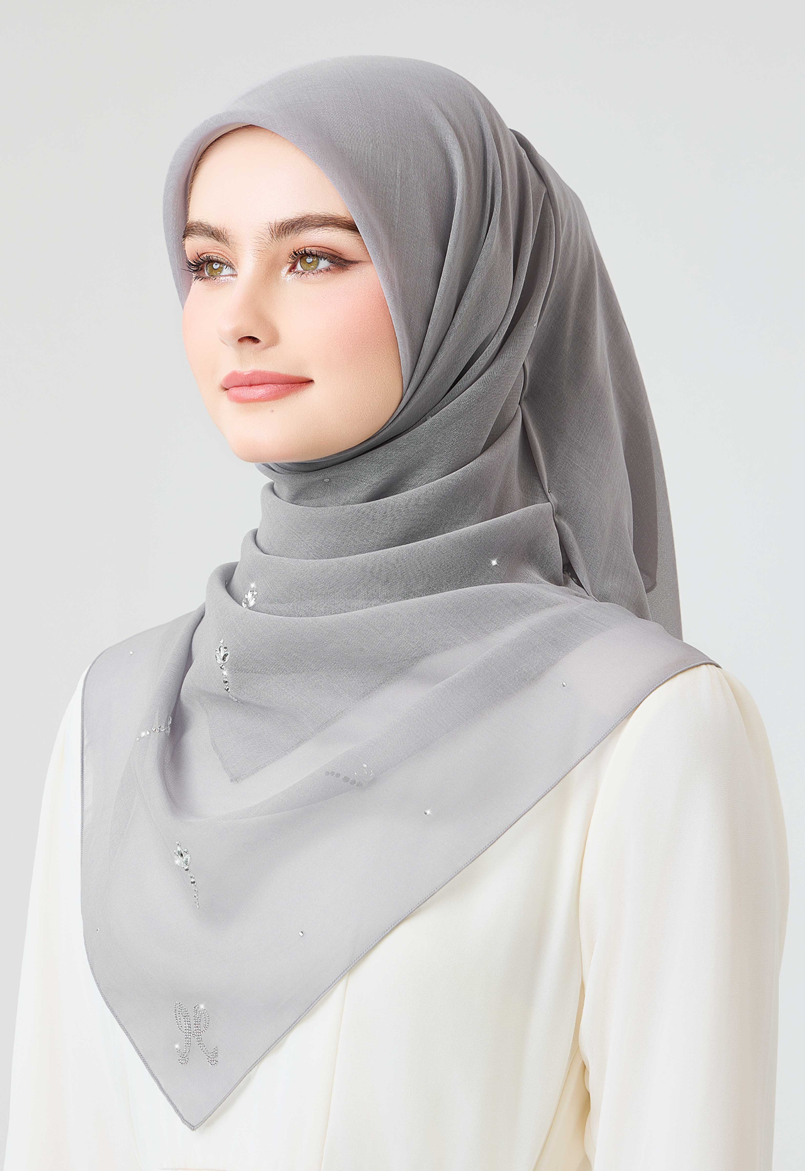 Tulip Plain Stone - Gray