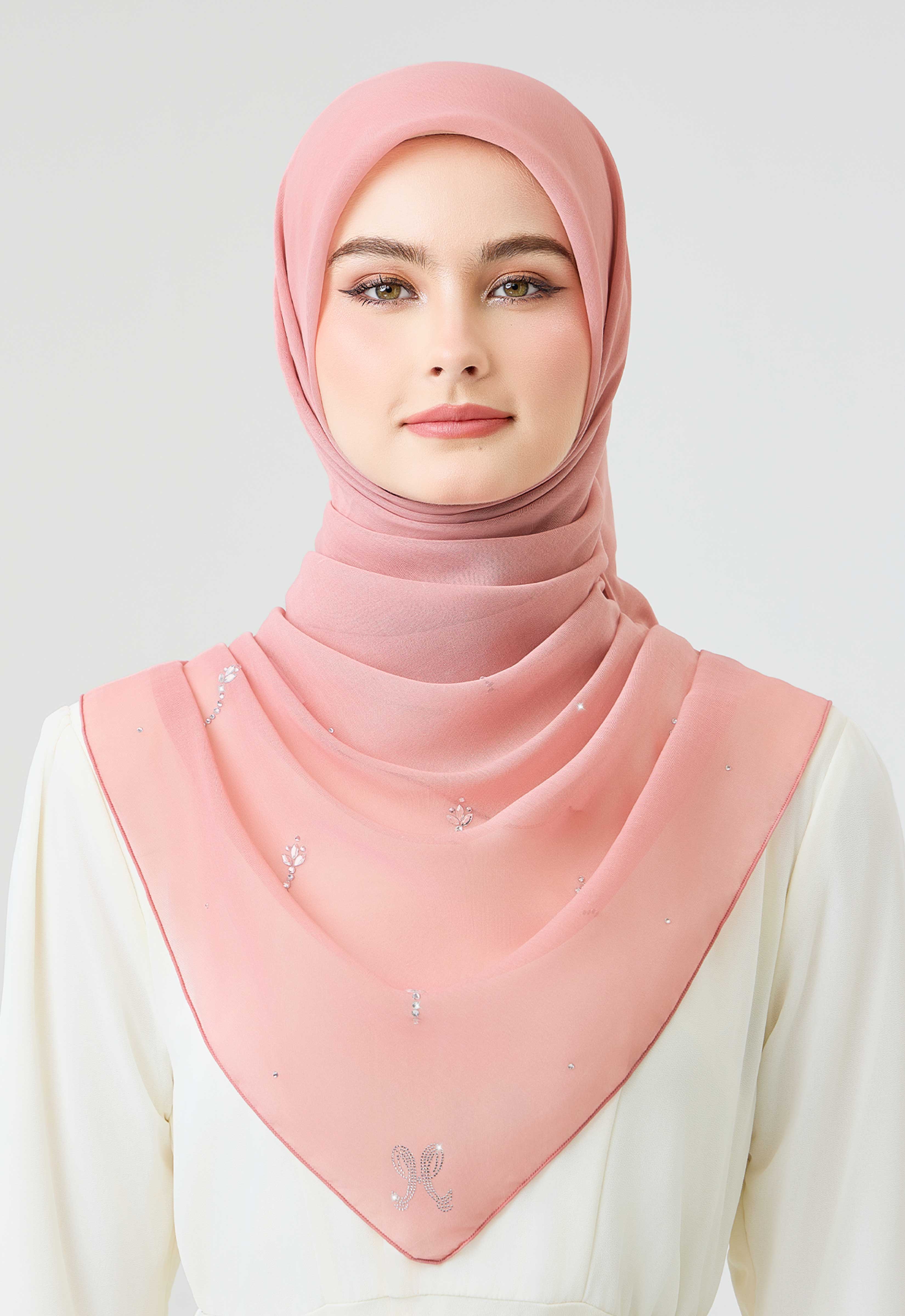 Tulip Plain Stone - Salmon